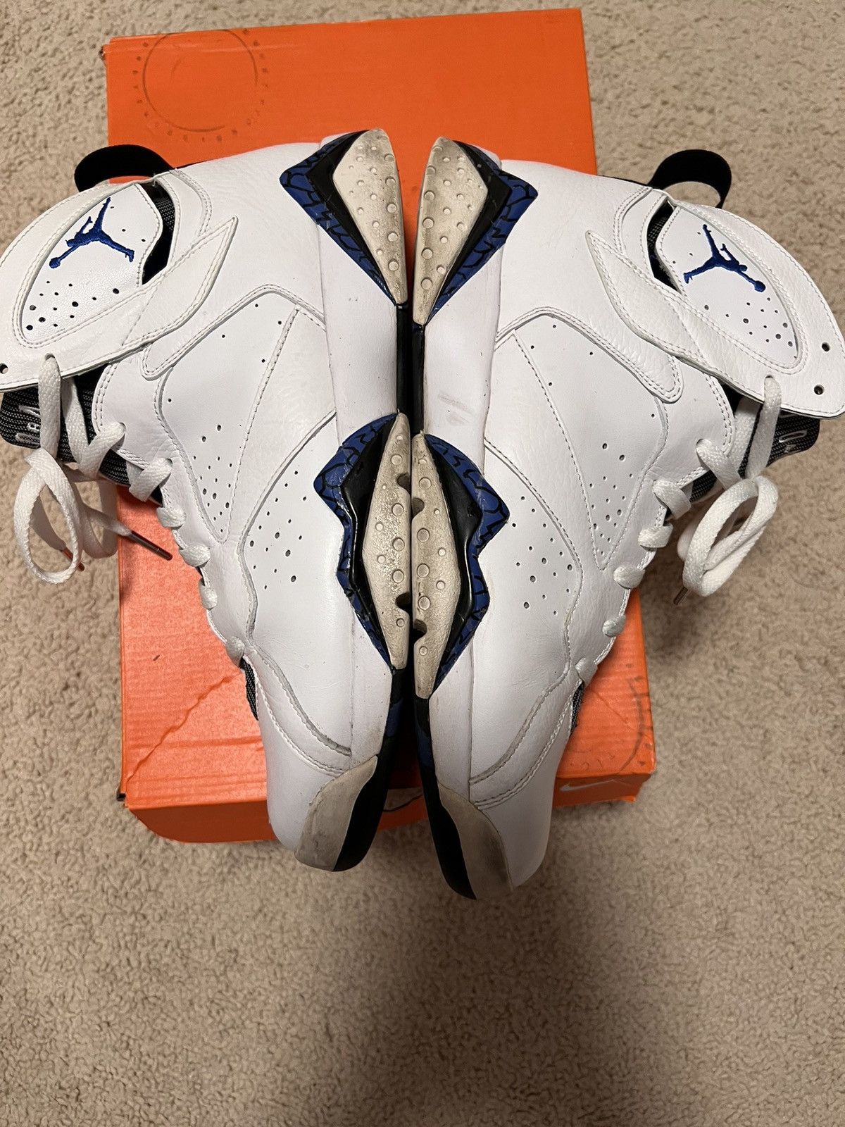 Jordan Brand × Nike × Vintage Jordan 7 Magic B grade Size US 11 / EU 44 - 4 Thumbnail