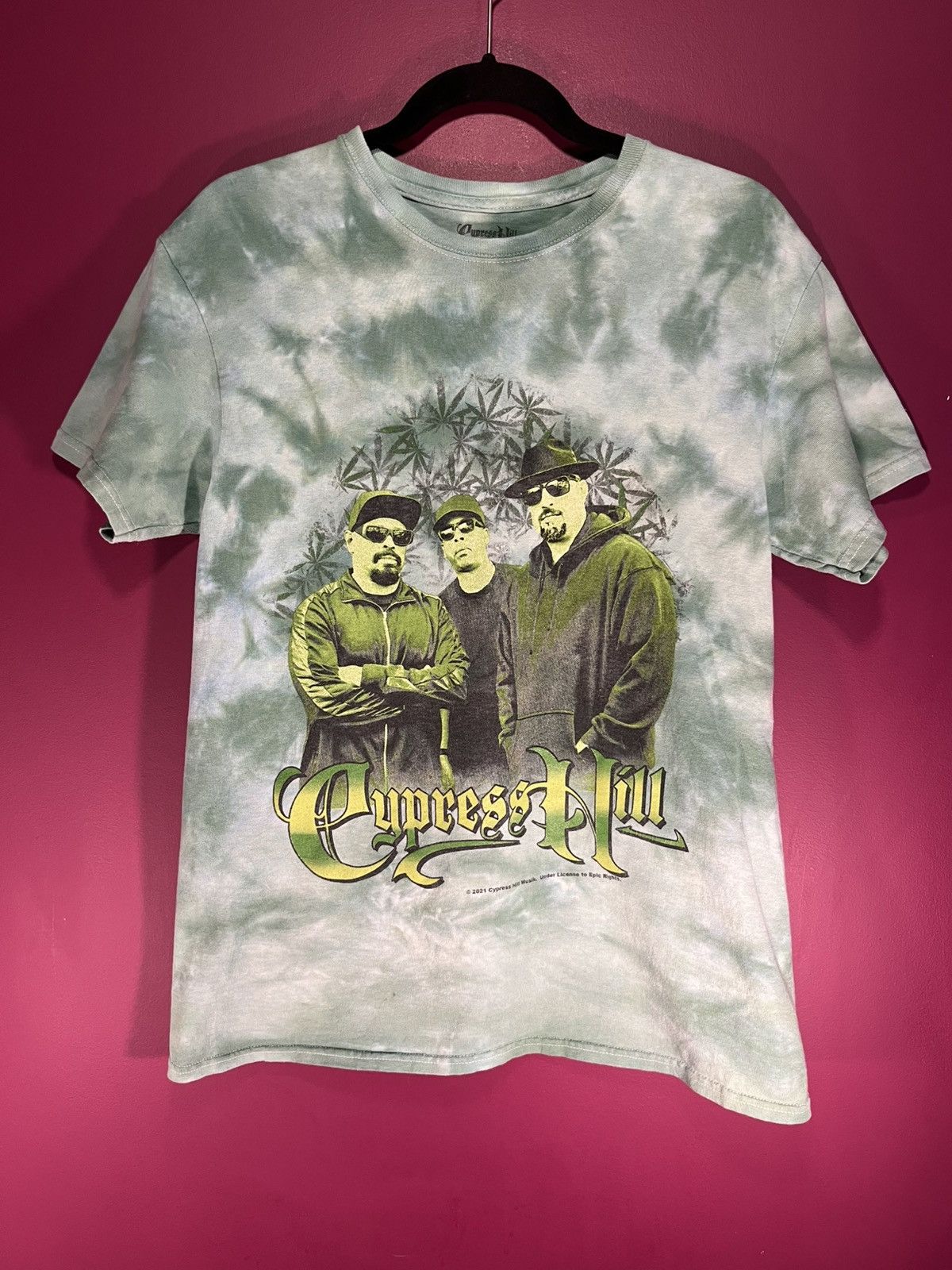 Band Tees Cypress hill tye dye tee Size US M / EU 48-50 / 2 - 1 Thumbnail