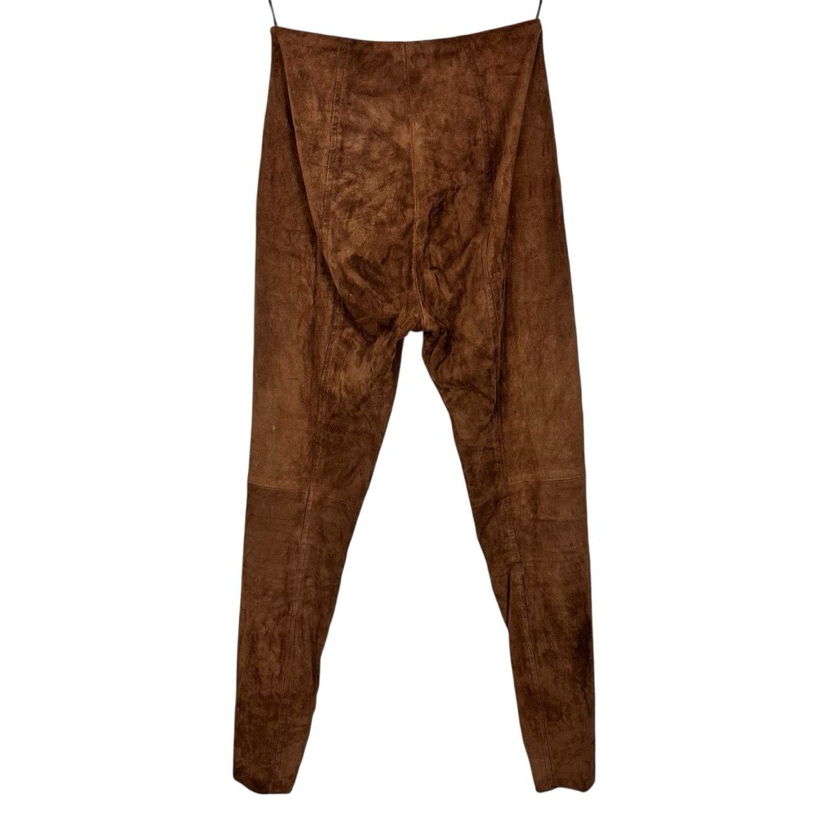 Ralph Lauren Polo Ralph Lauren Lambskin Suede Riding Pant Cinnamon Size 2 Size 26" / US 2 / IT 38 - 13 Thumbnail