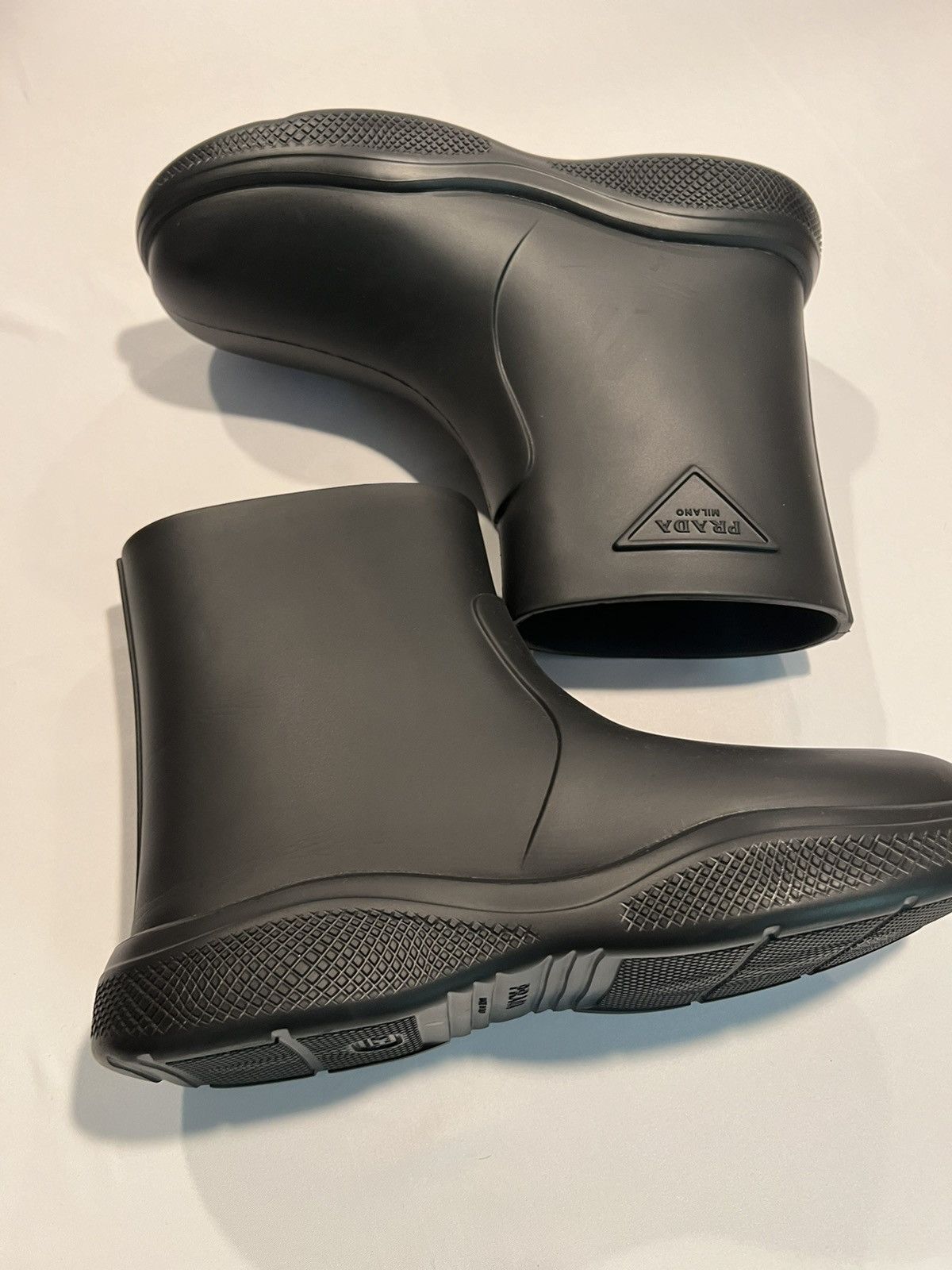 Prada Prada men’s rubber rain boots 44/11. $1250 Size US 11 / EU 44 - 3 Thumbnail