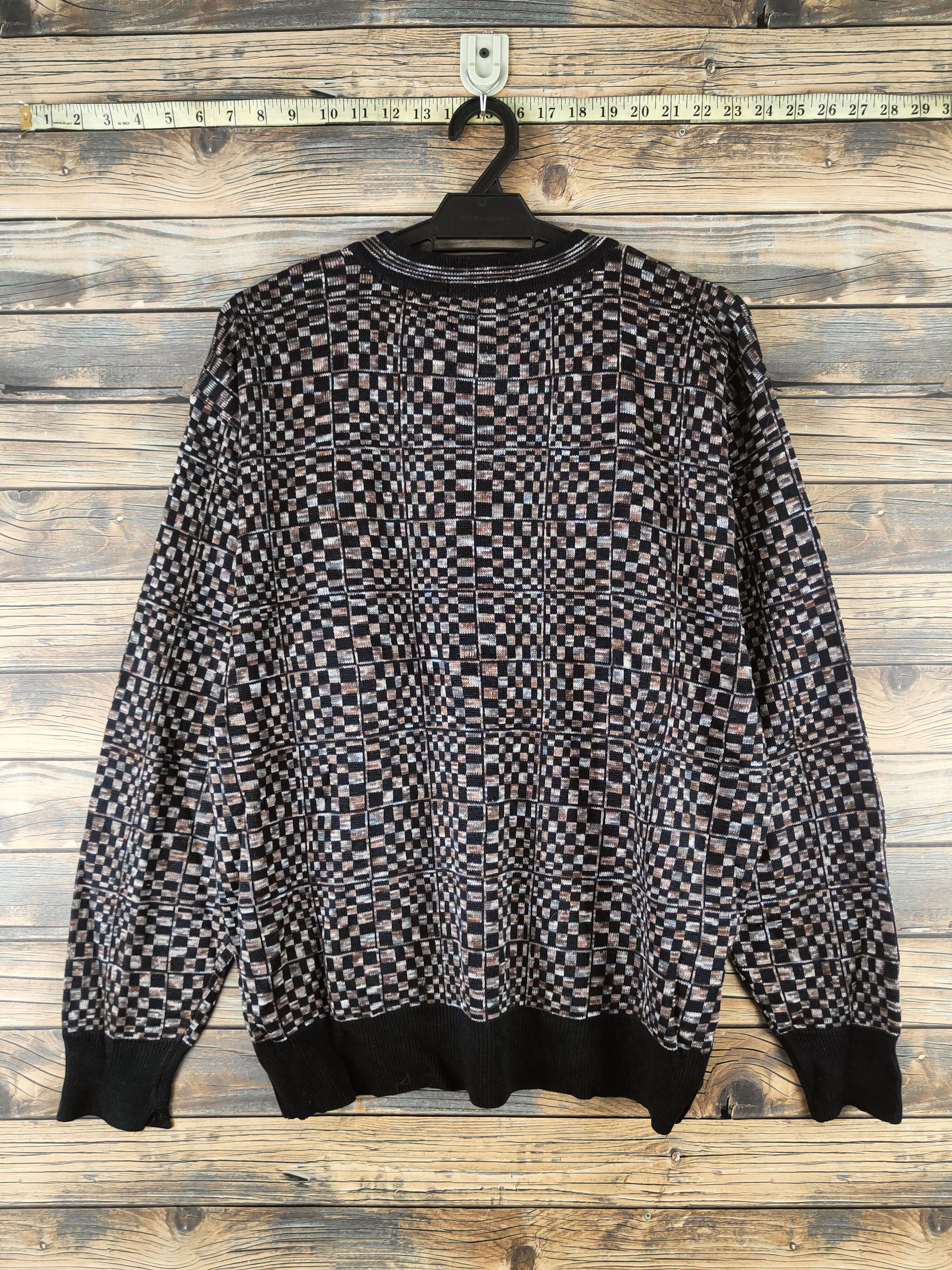 Christian Daniel DL Christian Daniel Black Brown Knitwear Sweatshirts #46-577 Size US L / EU 52-54 / 3 - 7 Thumbnail