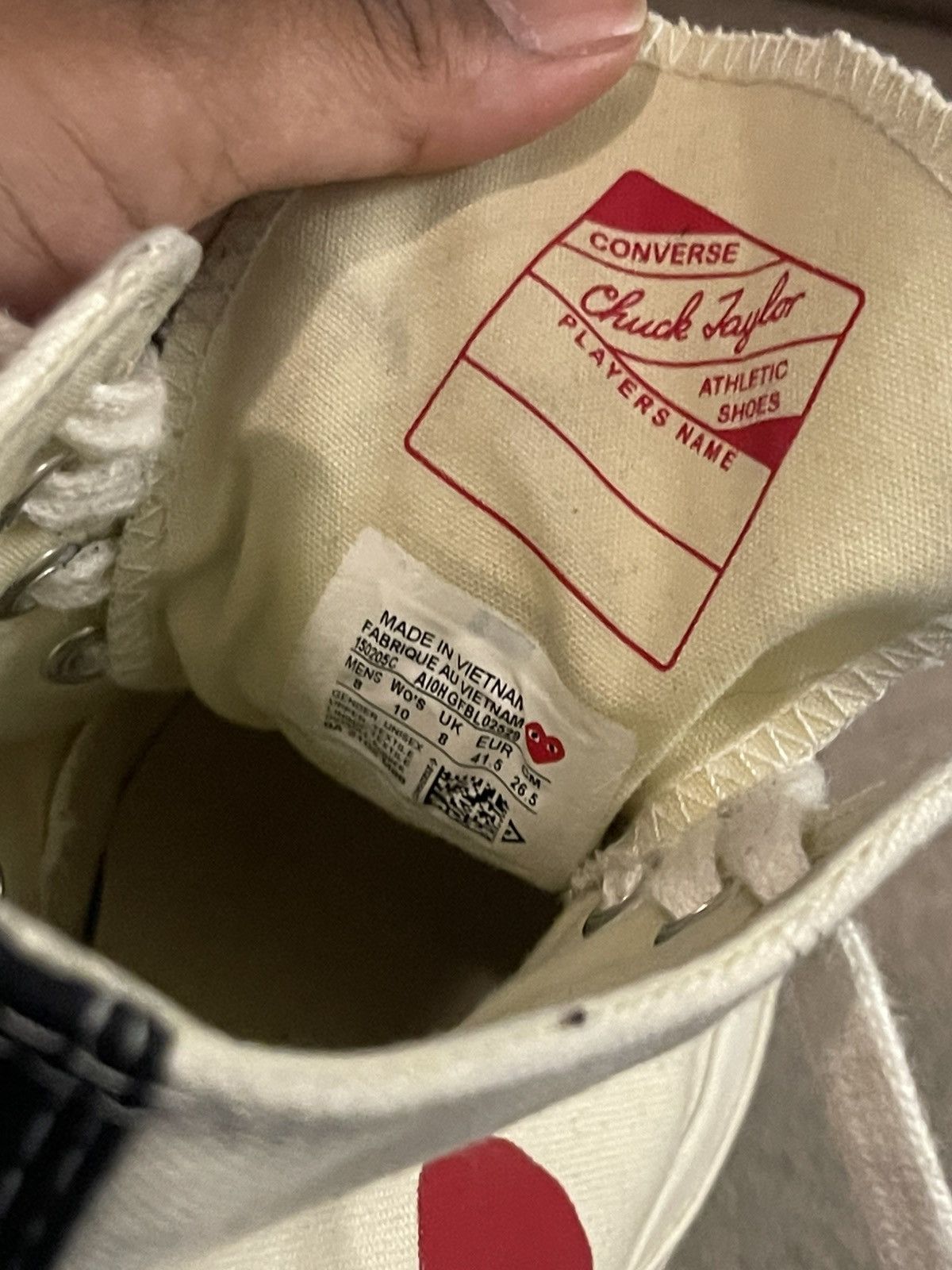 Comme des Garcons Converse x PLAY Comme des Garçons Size US 8 / EU 41 - 7 Thumbnail