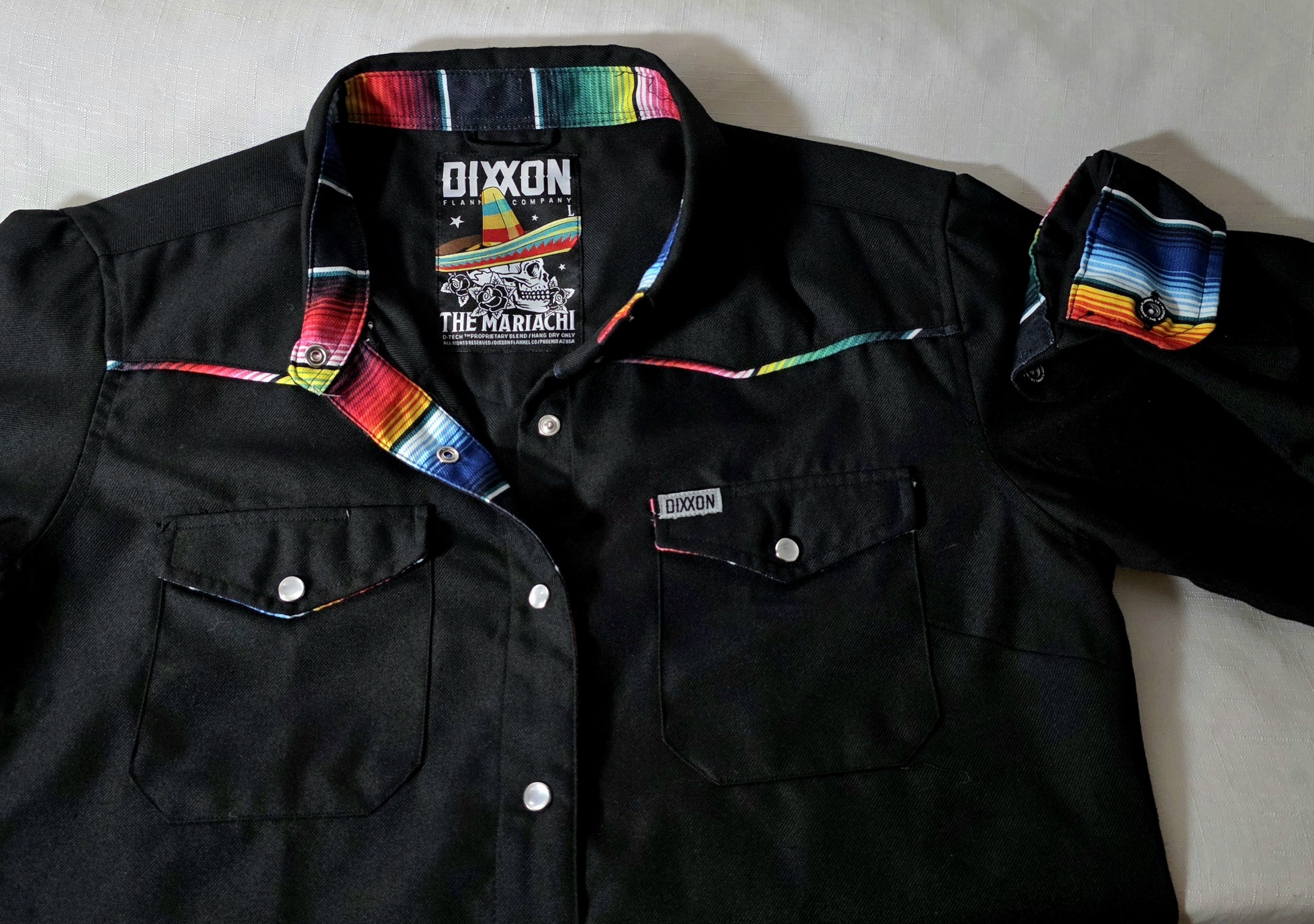 Dixxon DIXXON Flannel Company "The Mariachi" Pearl Snap Large women Size L / US 10 / IT 46 - 7 Thumbnail