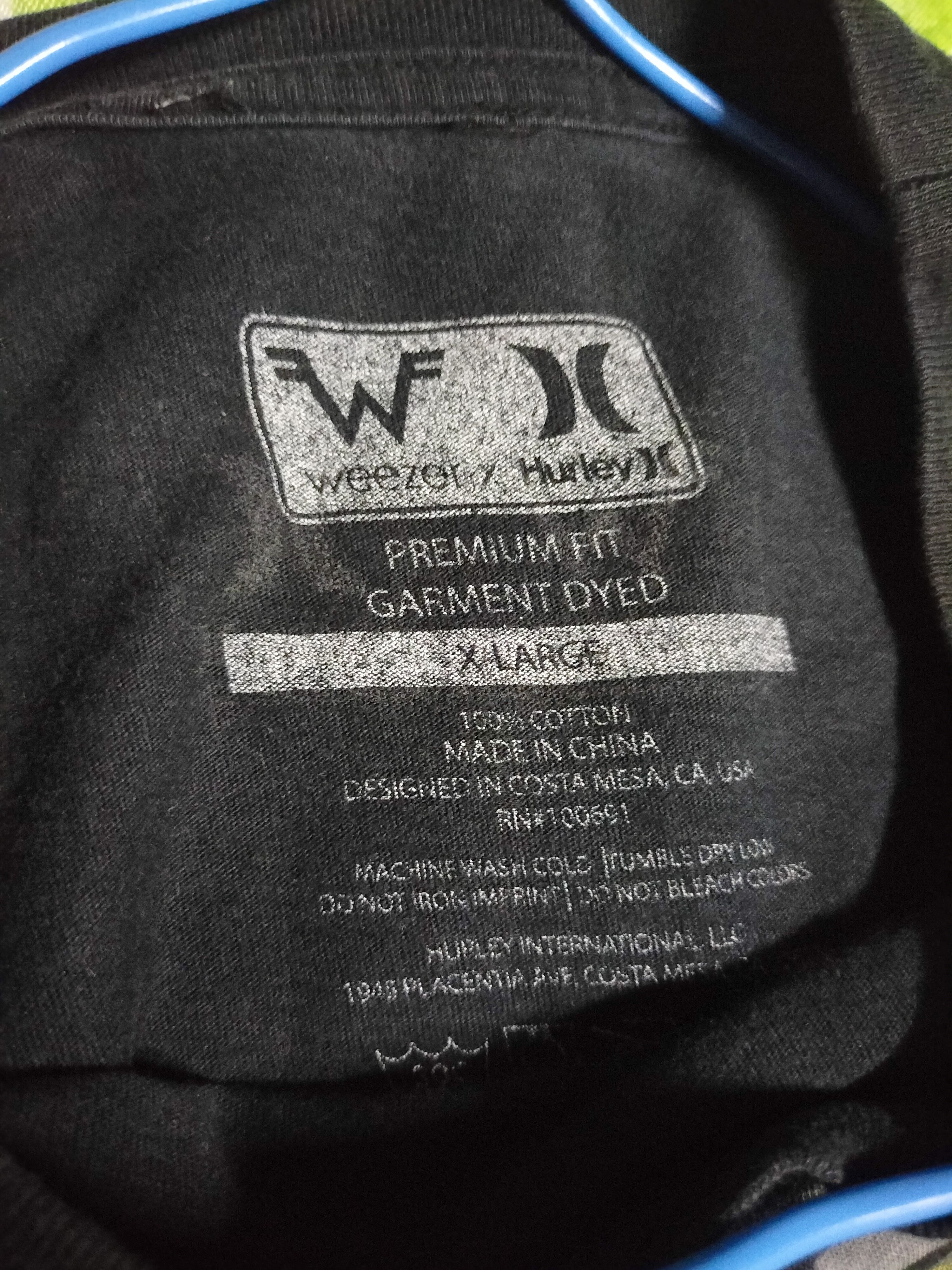 Band Tees × Hurley Weezer X Hurley Crossover collab sportswear music Size US XL / EU 56 / 4 - 5 Thumbnail