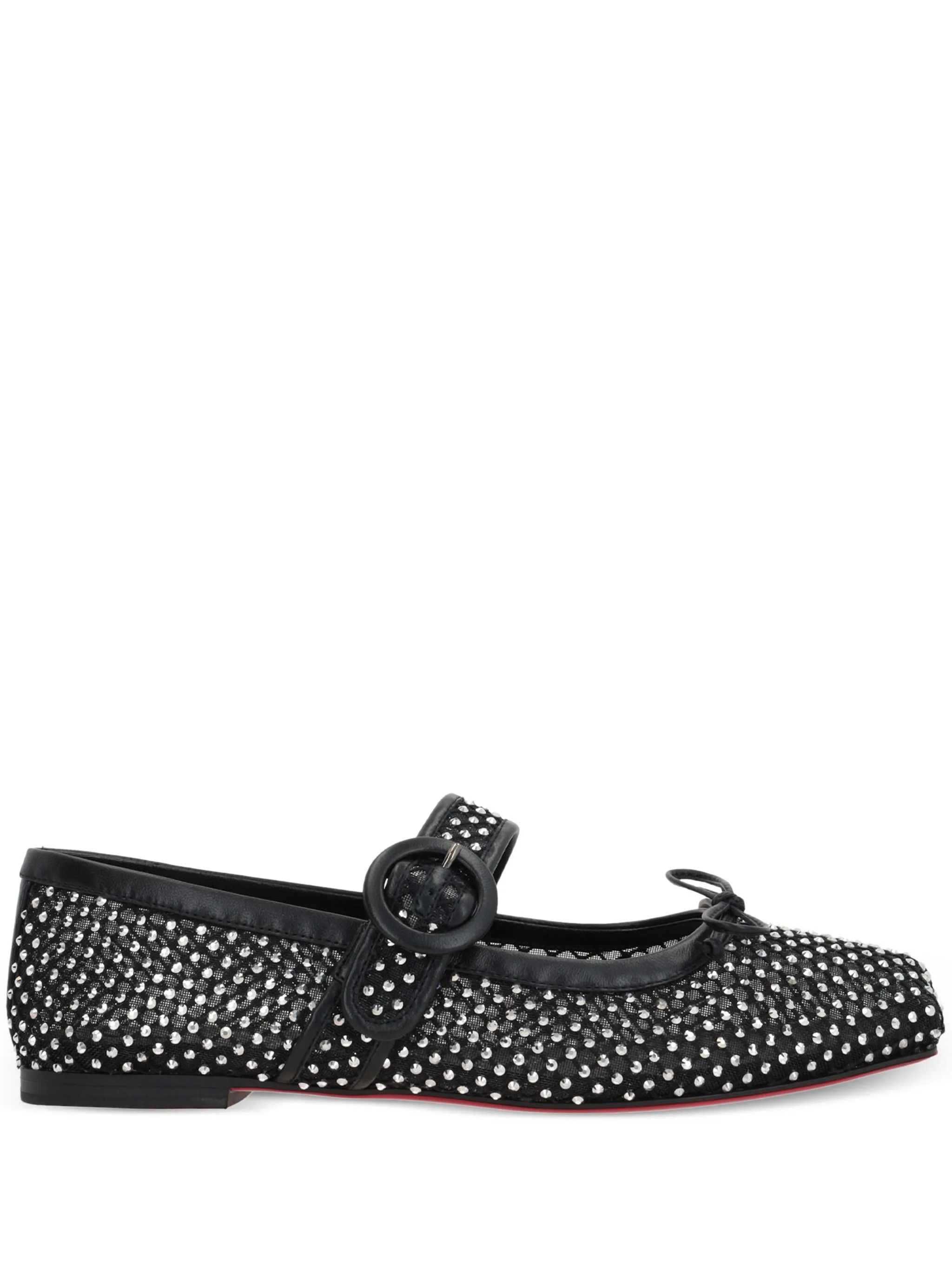 Christian Louboutin o1s1wg110925 Flats in Black Size US 9.5 / IT 39.5 - 2 Thumbnail