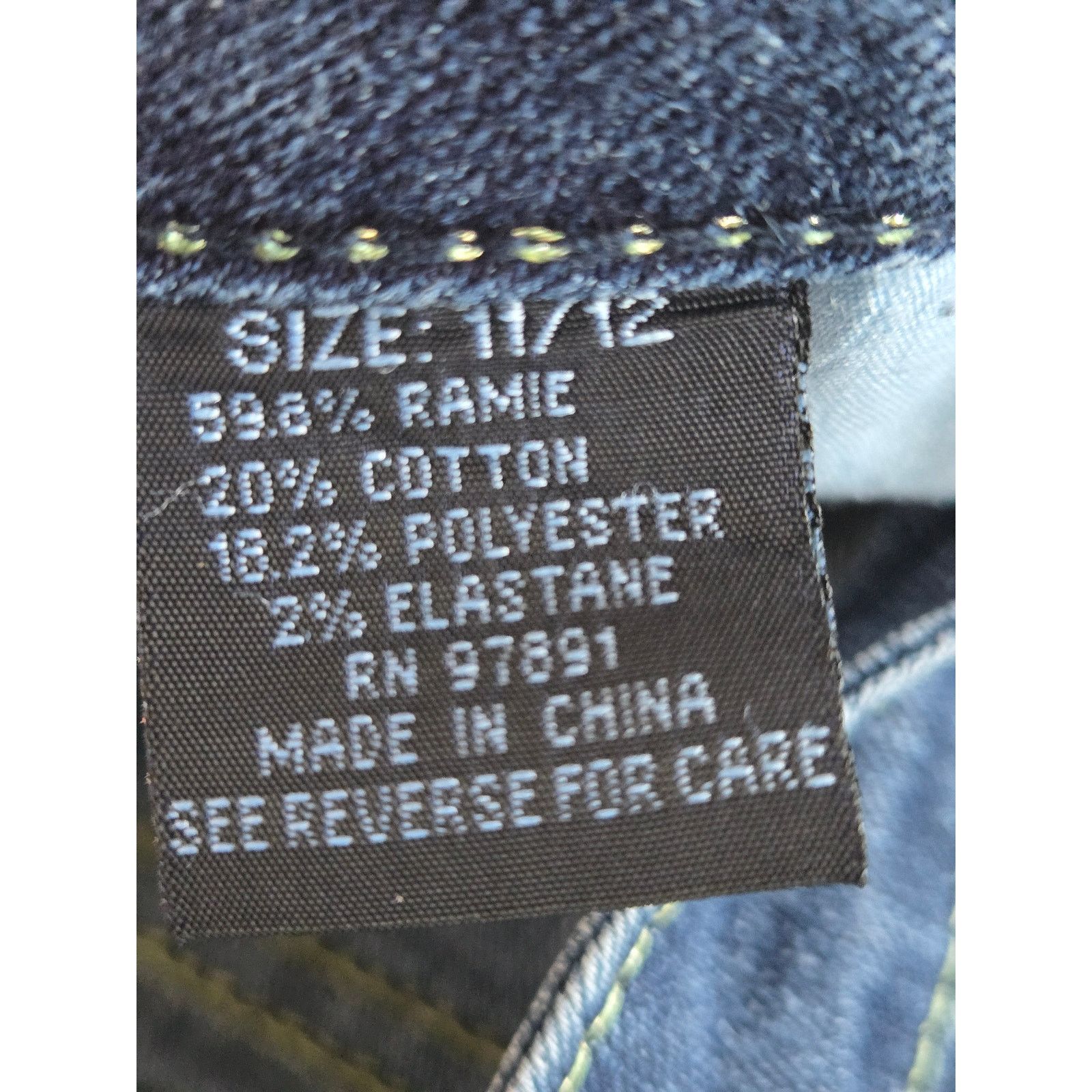 Other Vintage Y2K Old Skool Boot Cut Jeans Size 11/12 Size 34" / US 12 / IT 48 - 8 Thumbnail