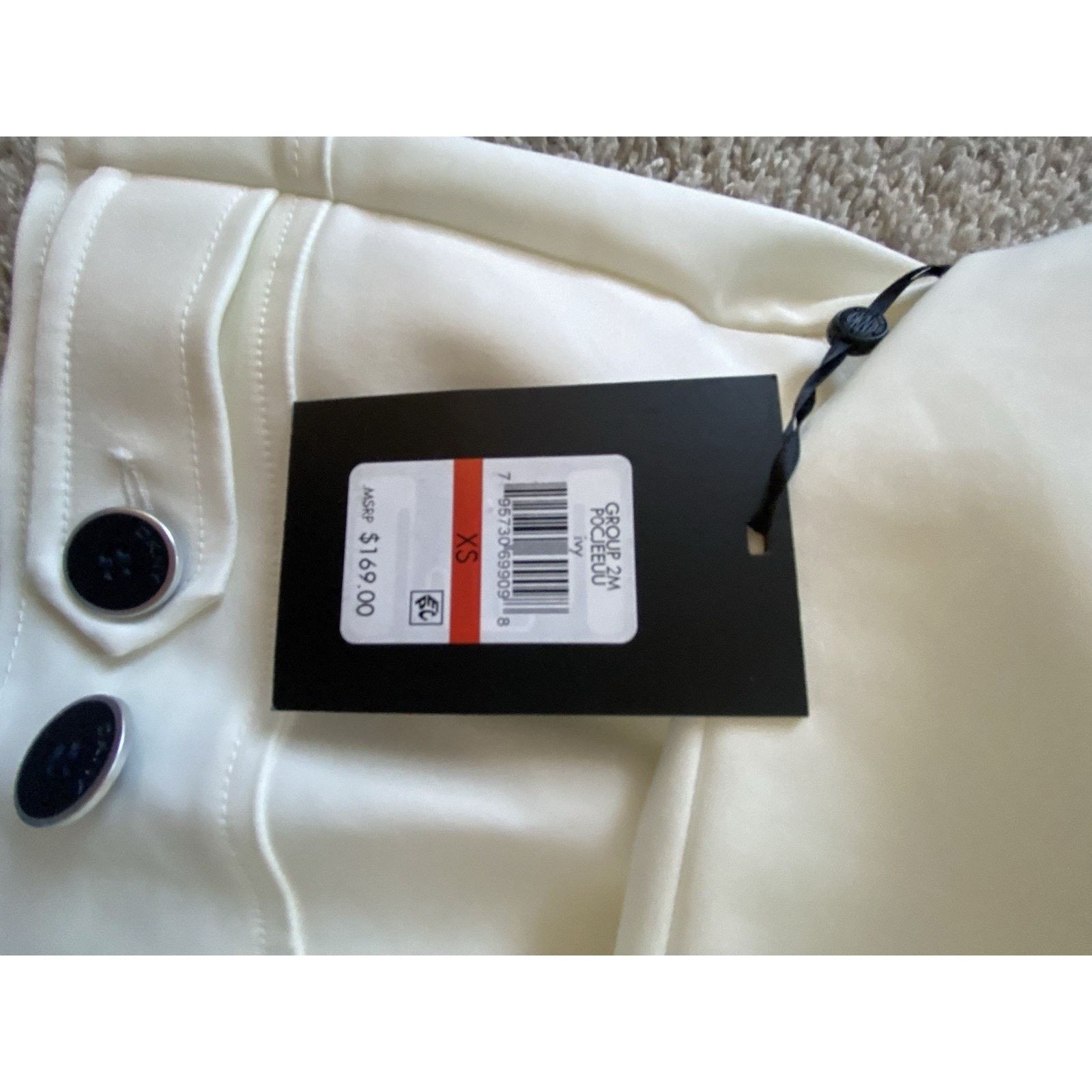 Donna Karan Donna Karan NY short lined white jacket Size XS / US 0-2 / IT 36-38 - 14 Thumbnail