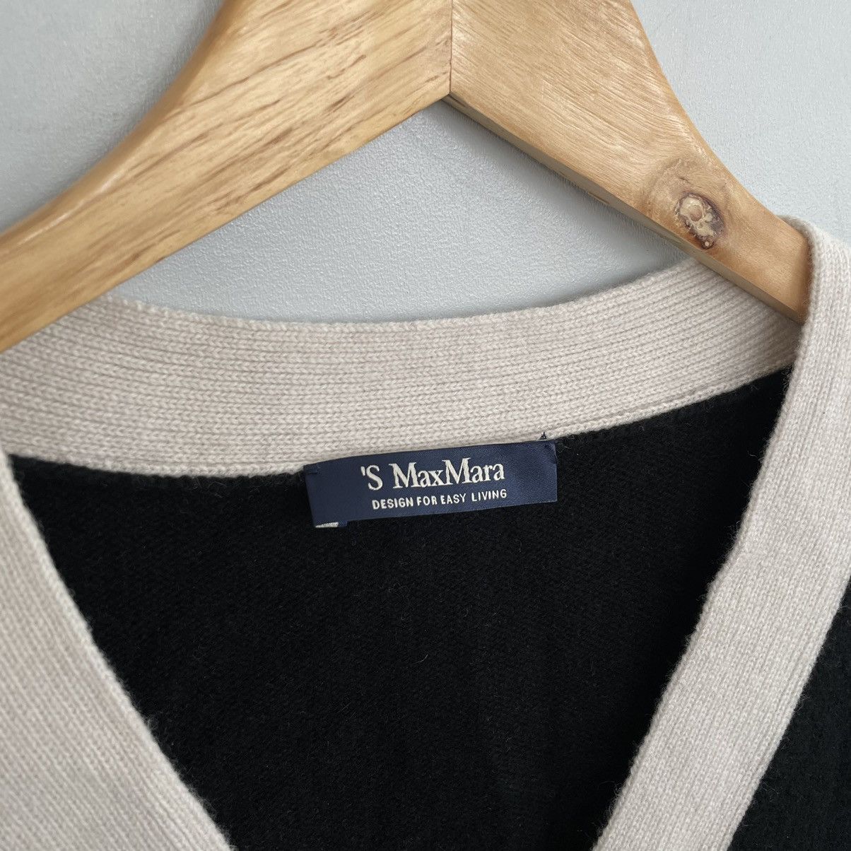 Designer × Max Mara 'S MAX MARA Carrara V-Neck Cardigan luxury Size L / US 10 / IT 46 - 7 Thumbnail