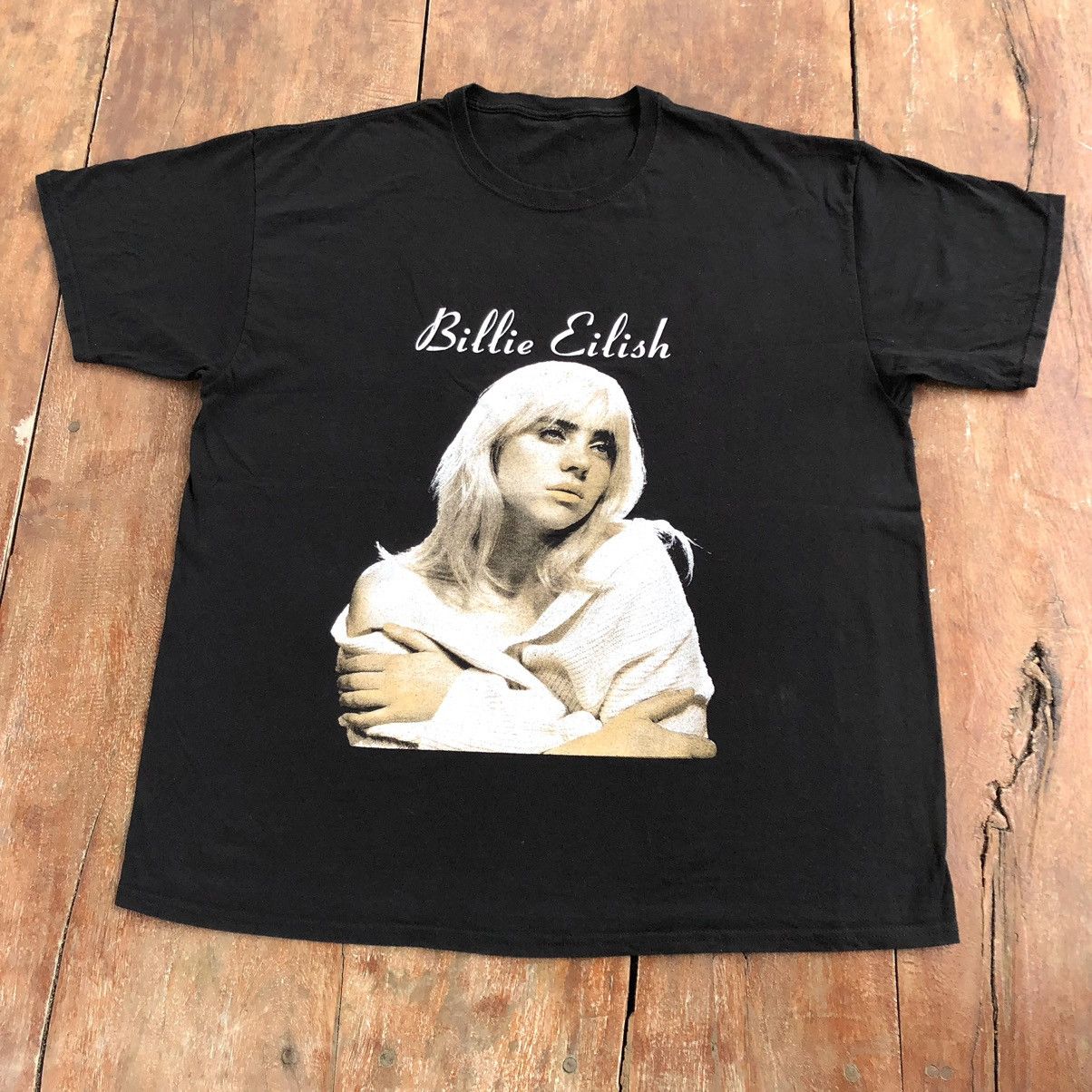 Band Tees Billie Eilish Tour Rare Shirt Size US XL / EU 56 / 4 - 2 Thumbnail