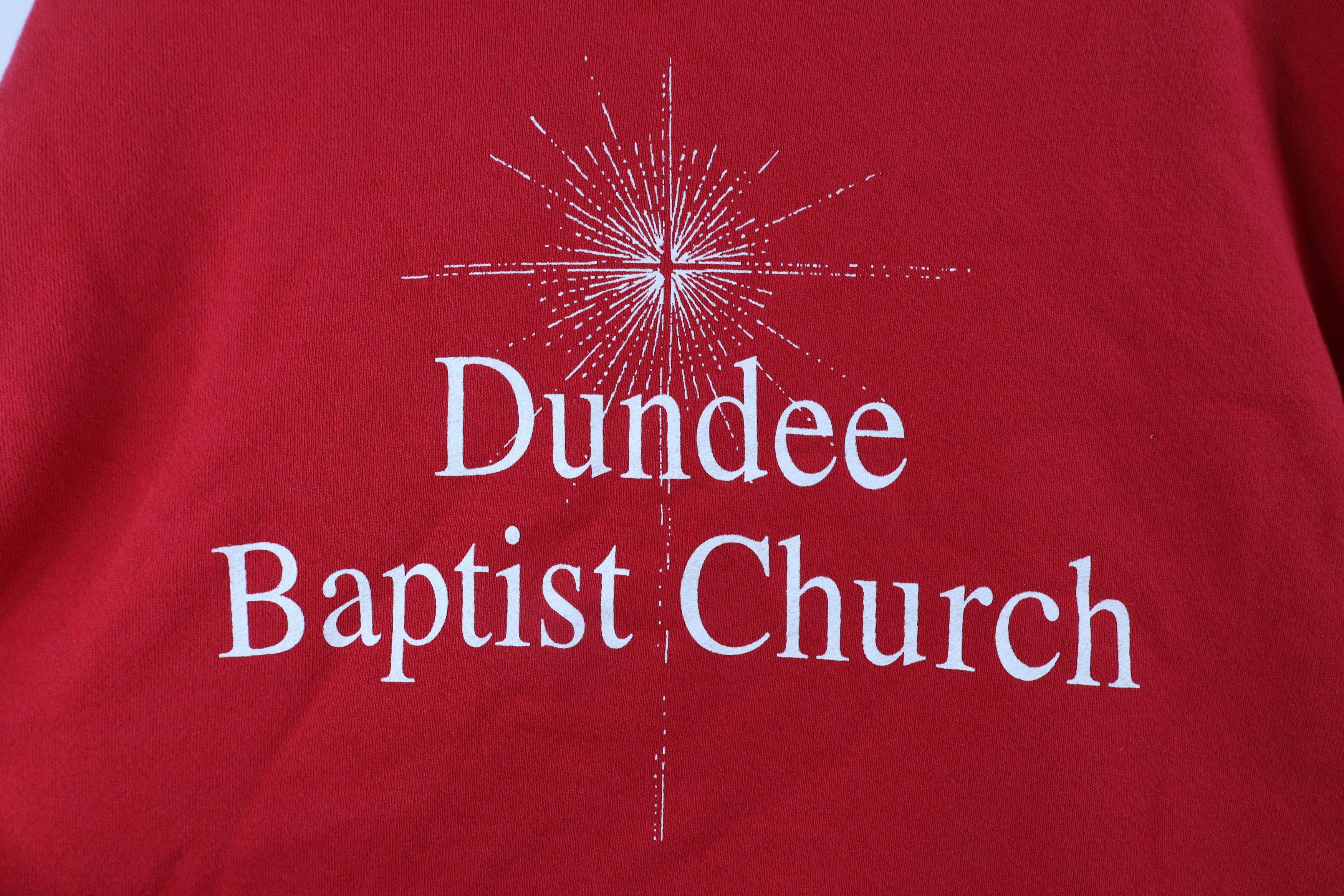 Vintage Vintage 90s Celebrate The Season Jesus Sweatshirt Red Size US XL / EU 56 / 4 - 8 Thumbnail