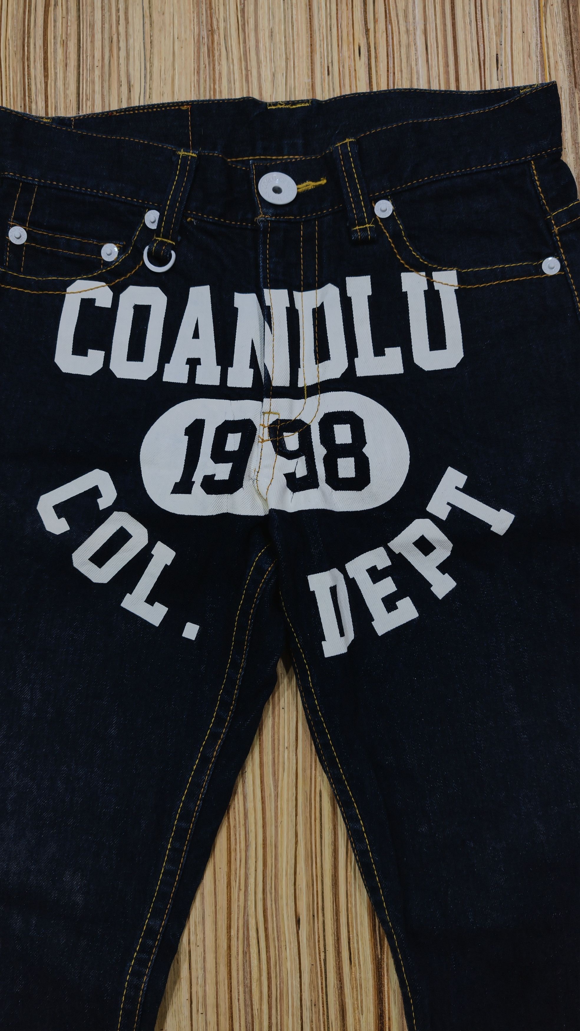Japanese Brand Japanese Co&Lu Big Logo Denim Jeans Size US 30 / EU 46 - 2 Thumbnail