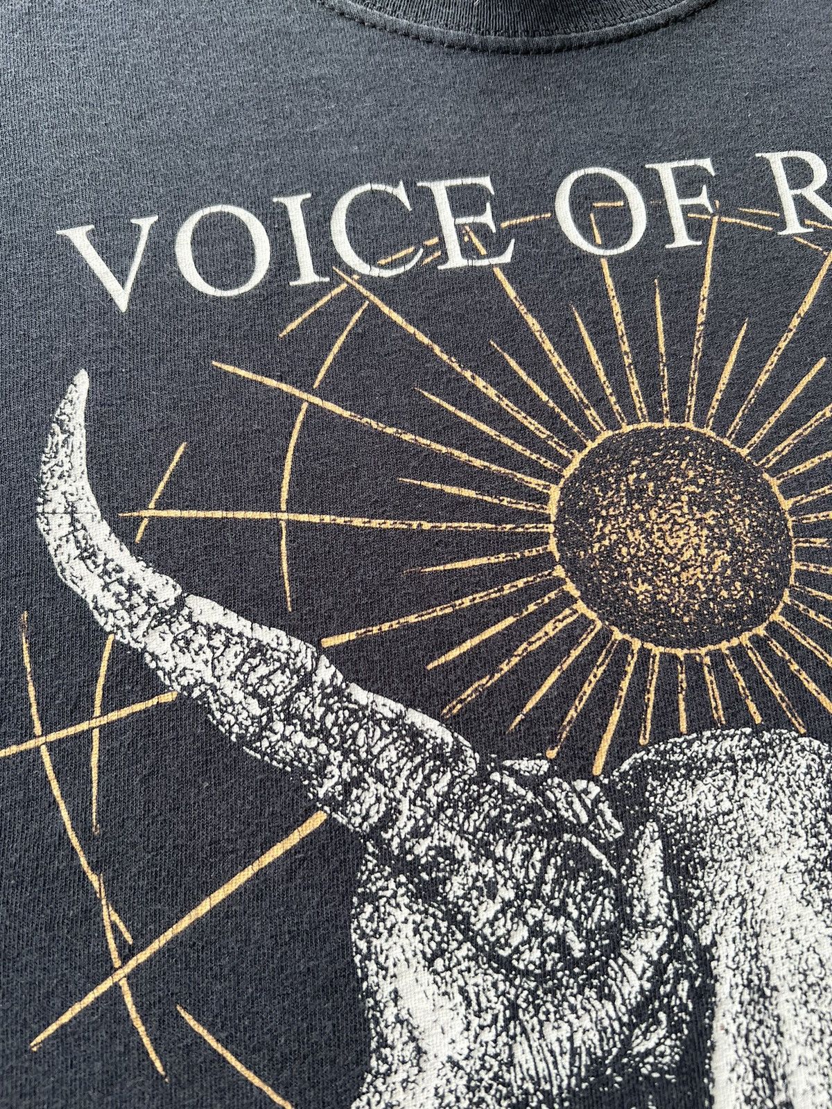 Band Tees Vintage 2010s Voice Of Ruin Thrash Groove Metal Band T-shirt Size US M / EU 48-50 / 2 - 6 Thumbnail