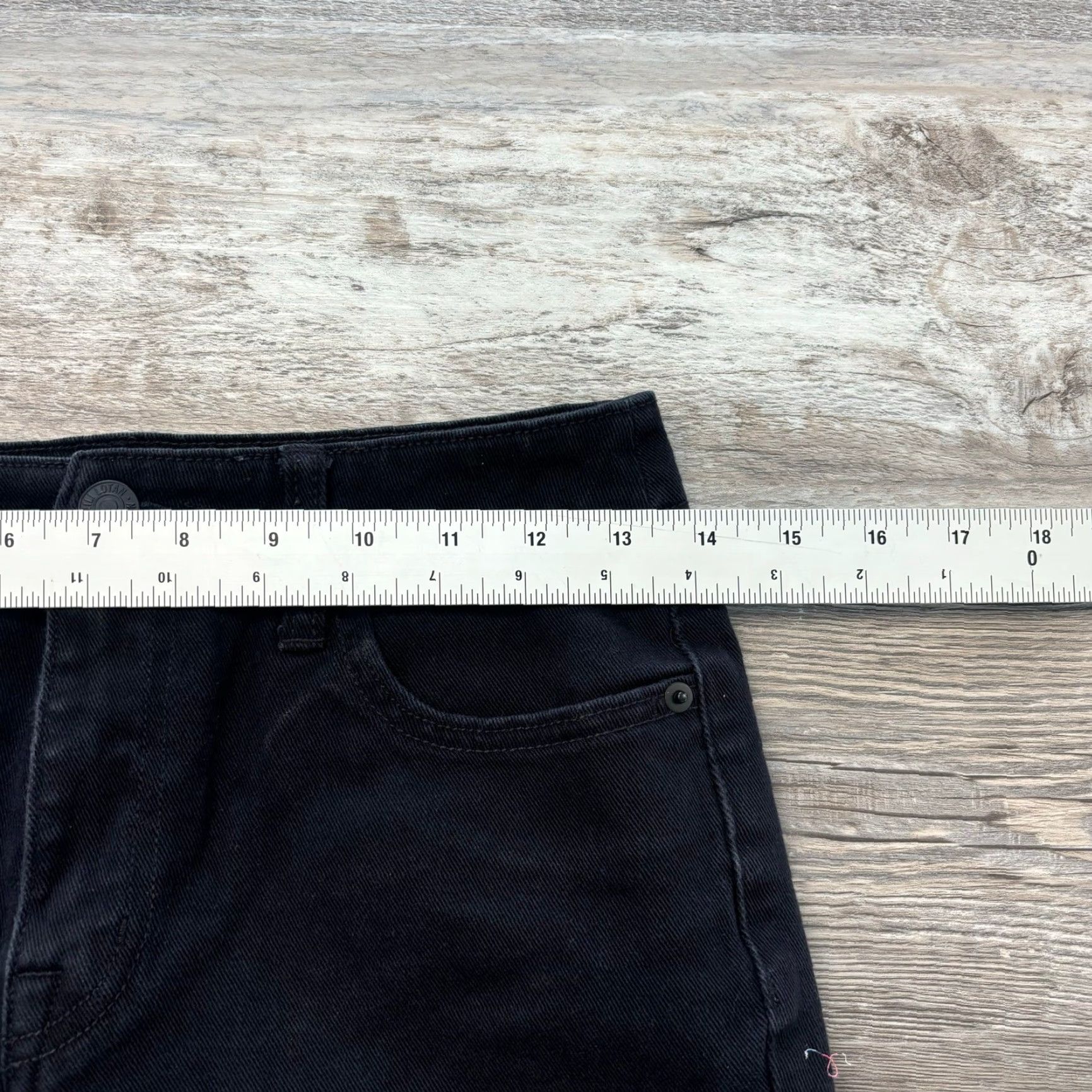 Nili Lotan Nili Lotan Dark Wash Black Women Skinny Jeans 0 28x26 Cotton Stretch Denim Slim/Casual Team: Women, Size 0, 28x26, Black, Skinny, Denim, Jeans Size 25" / US 0 / IT 36 - 5 Thumbnail