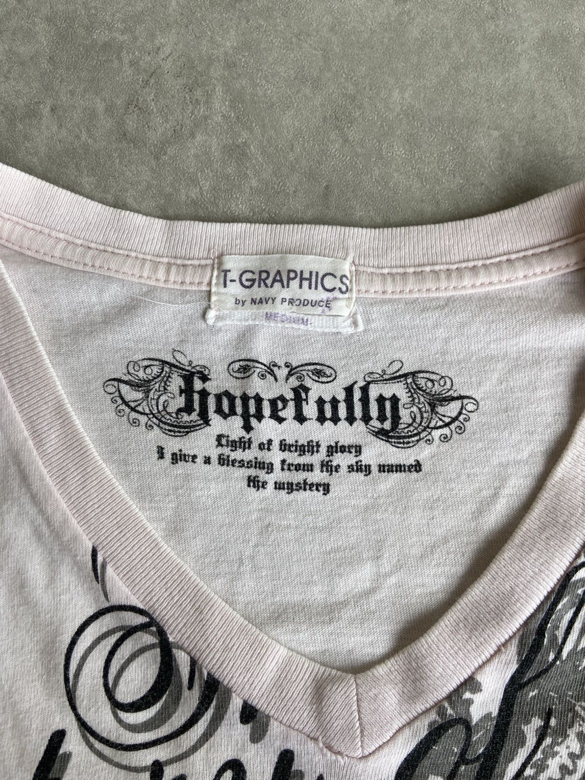 If Six Was Nine × Japanese Brand × Le Grande Bleu (L.G.B.) Tgraphic Poem Y2K Short Sleeve Size US M / EU 48-50 / 2 - 3 Thumbnail