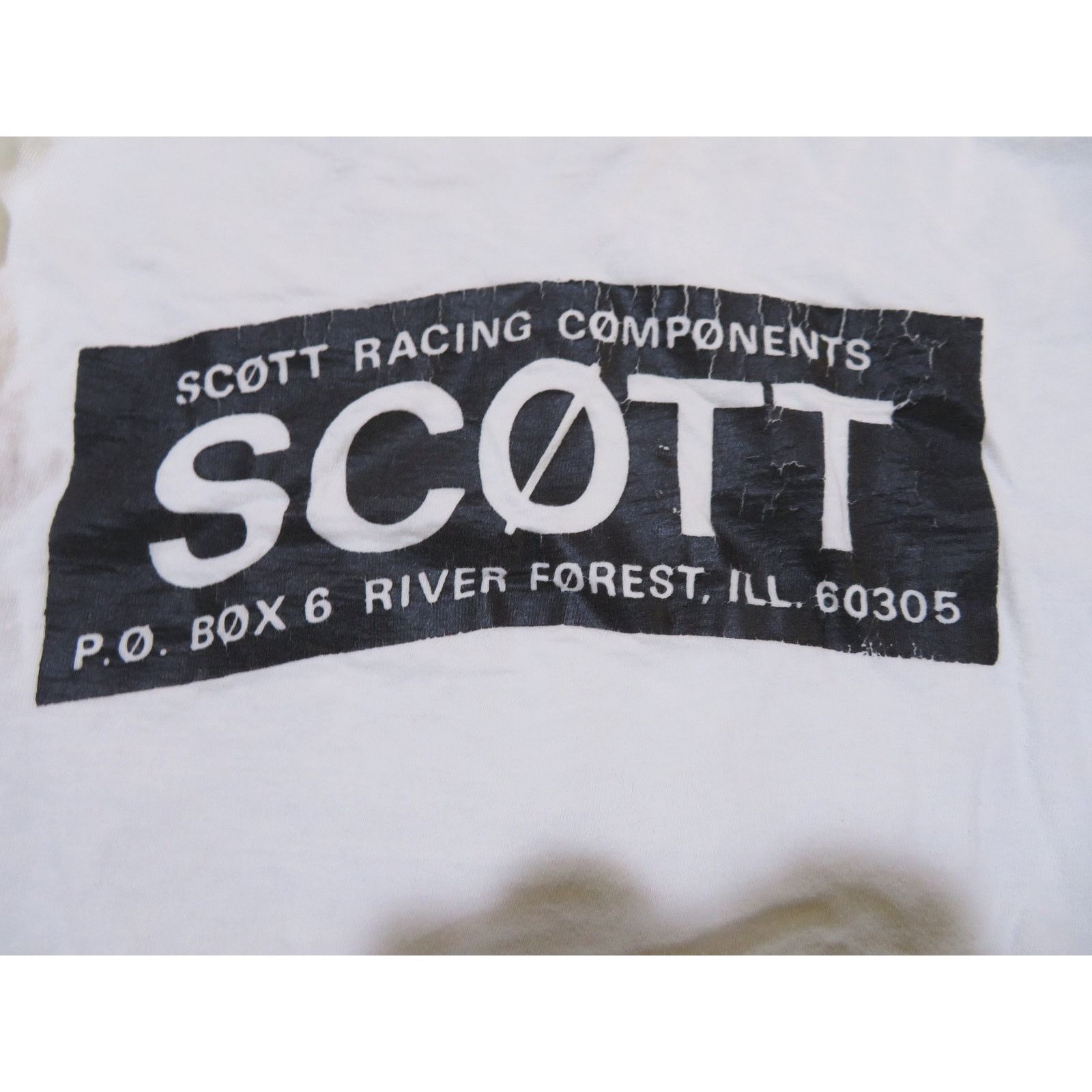 Other Scott Racing Components T-Shirt Double-Sided White Sz S Size US S / EU 44-46 / 1 - 2 Thumbnail