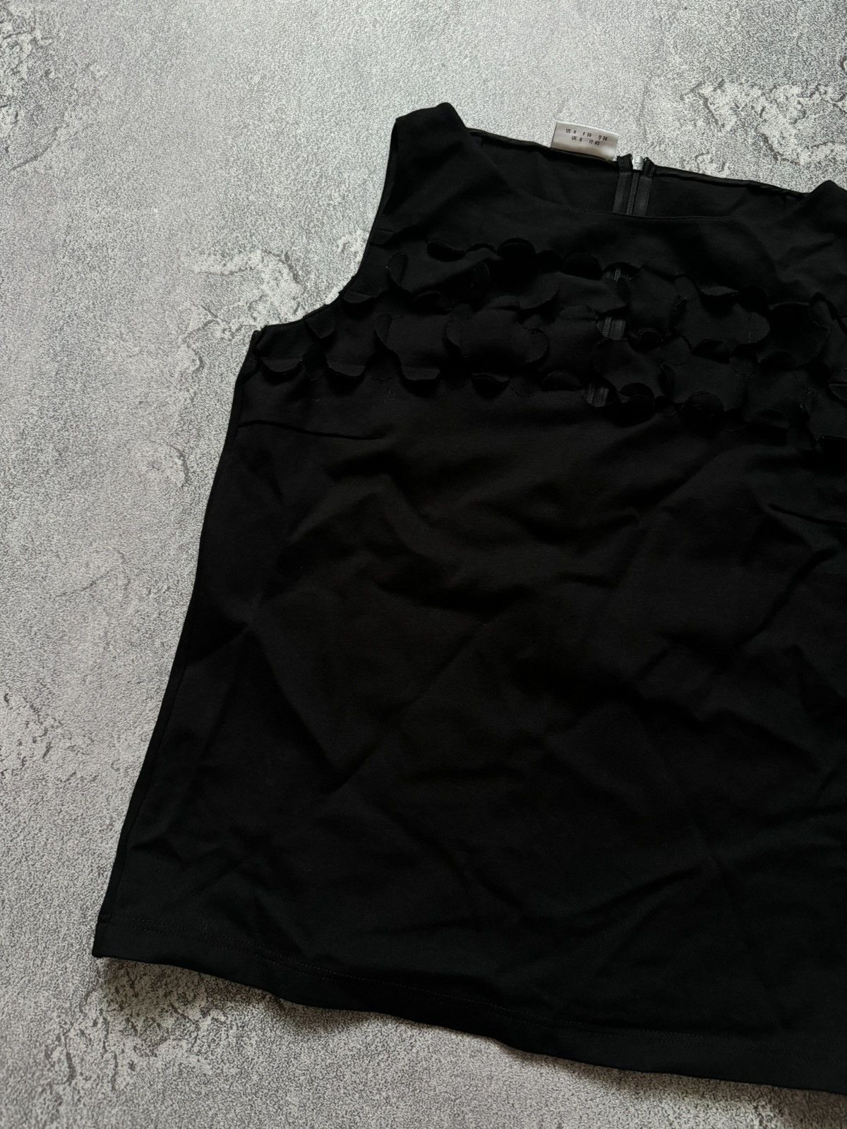 Akris × Designer Akris punto us4 f36 d34 black top sleeveless blouse tank tee Size S / US 4 / IT 40 - 5 Thumbnail