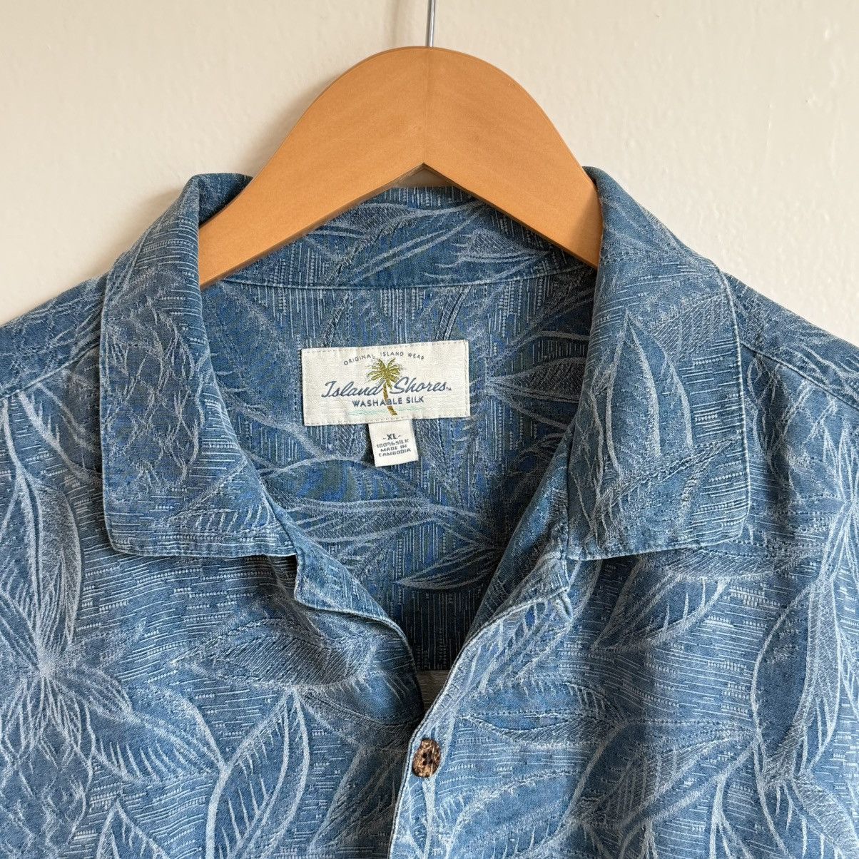 Vintage Vintage Island Shores Washable Silk Hawaiian Shirt Size XL Size US XL / EU 56 / 4 - 3 Thumbnail
