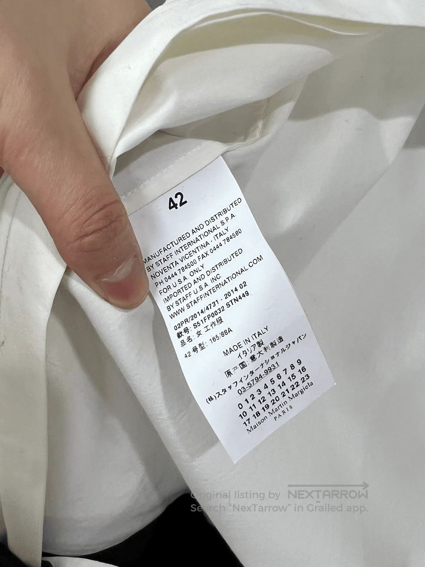 Maison Margiela Maison Margiela Shirt Jumpsuit. Size US 26 / EU 42 - 3 Thumbnail