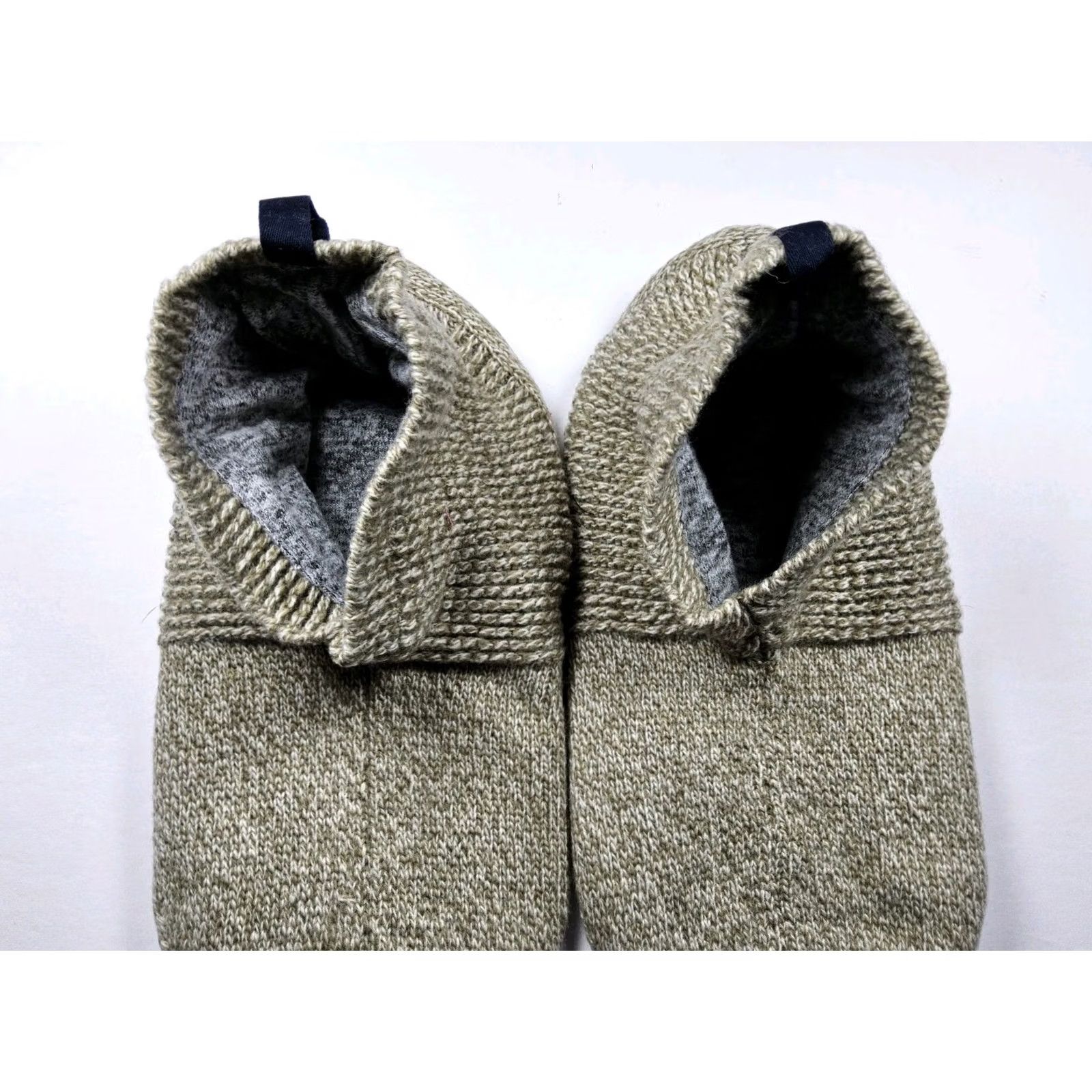 Vintage Bombas Gripper Slippers House Shoes Socks XL Mens Size ONE SIZE - 2 Thumbnail