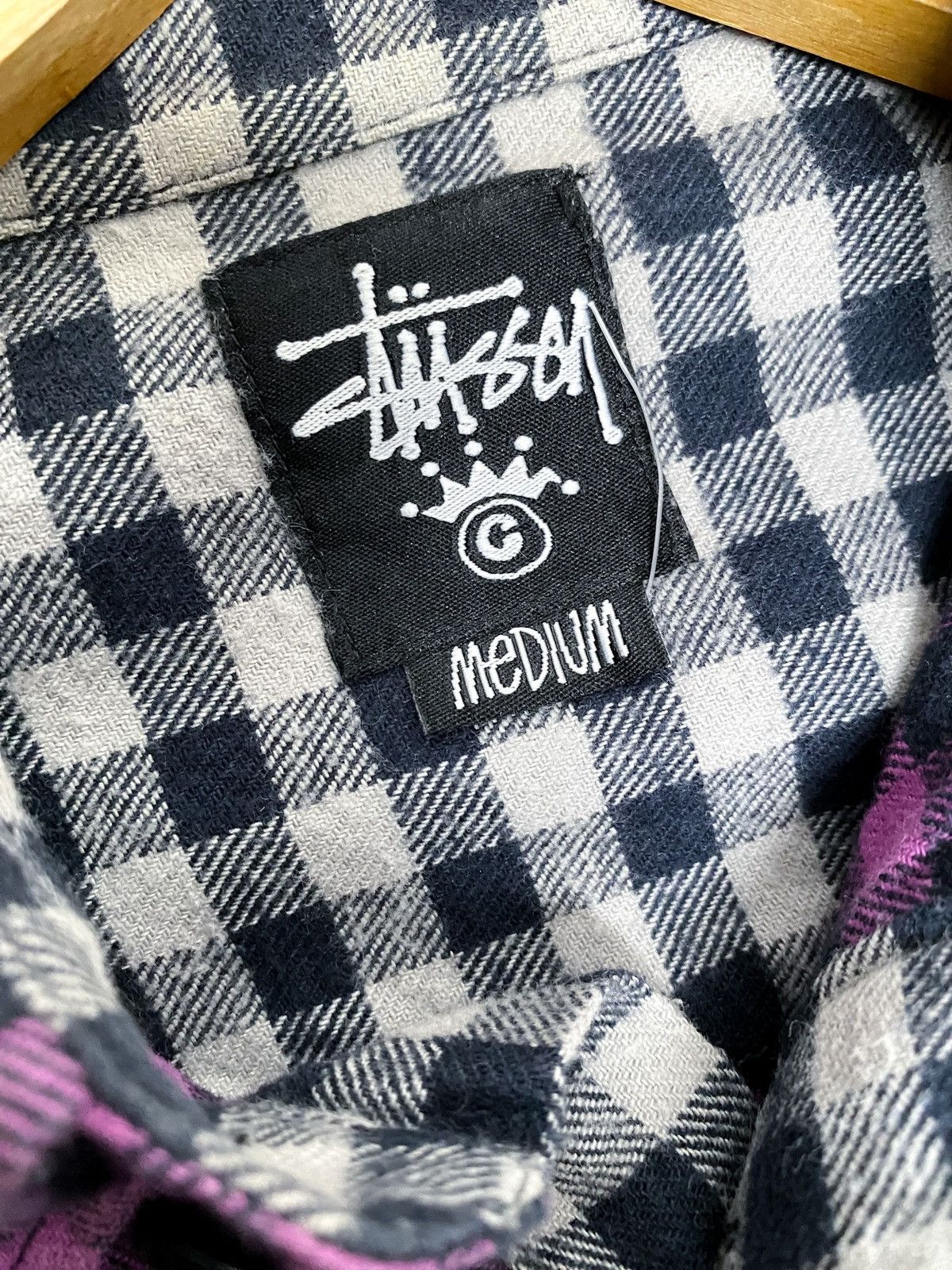 Our Legacy × Stussy Stussy x Our Legacy Country Shirt Overdyed Check Size US M / EU 48-50 / 2 - 7 Thumbnail