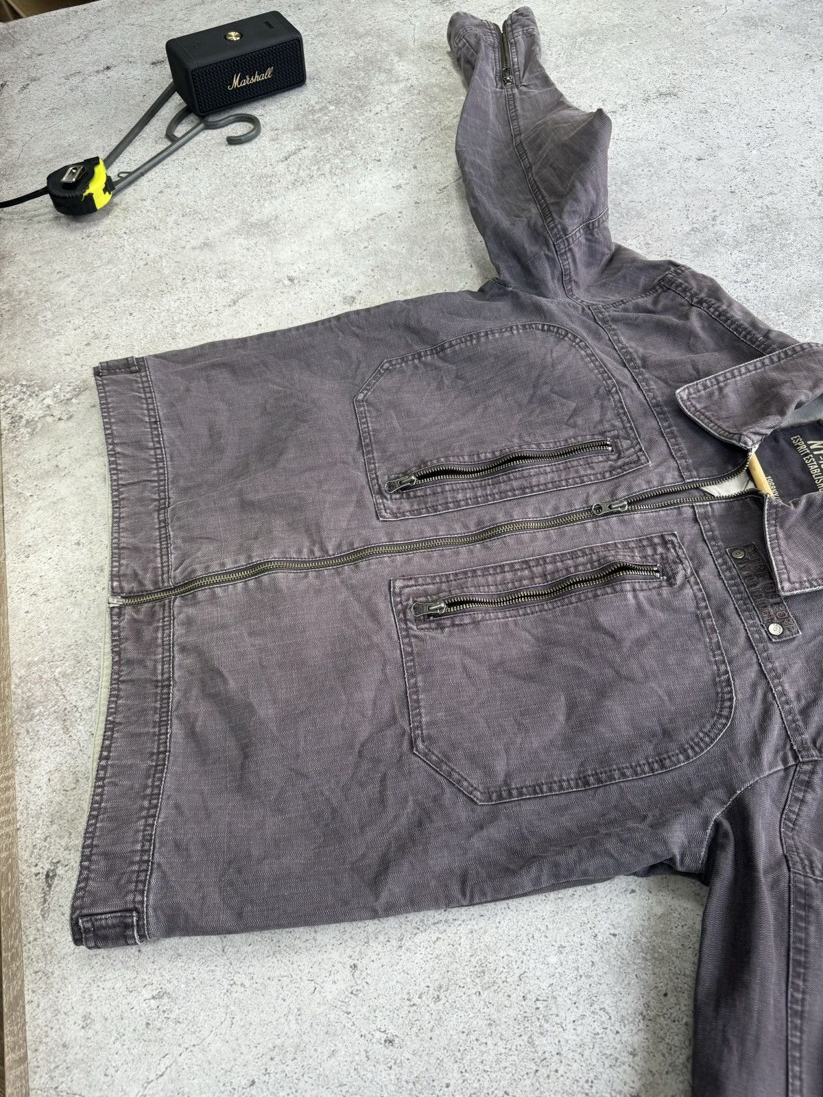 Japanese Brand Vintage Faded Cargo Junya Watanabe IfSixWasNine Style Jacket Size US L / EU 52-54 / 3 - 6 Thumbnail