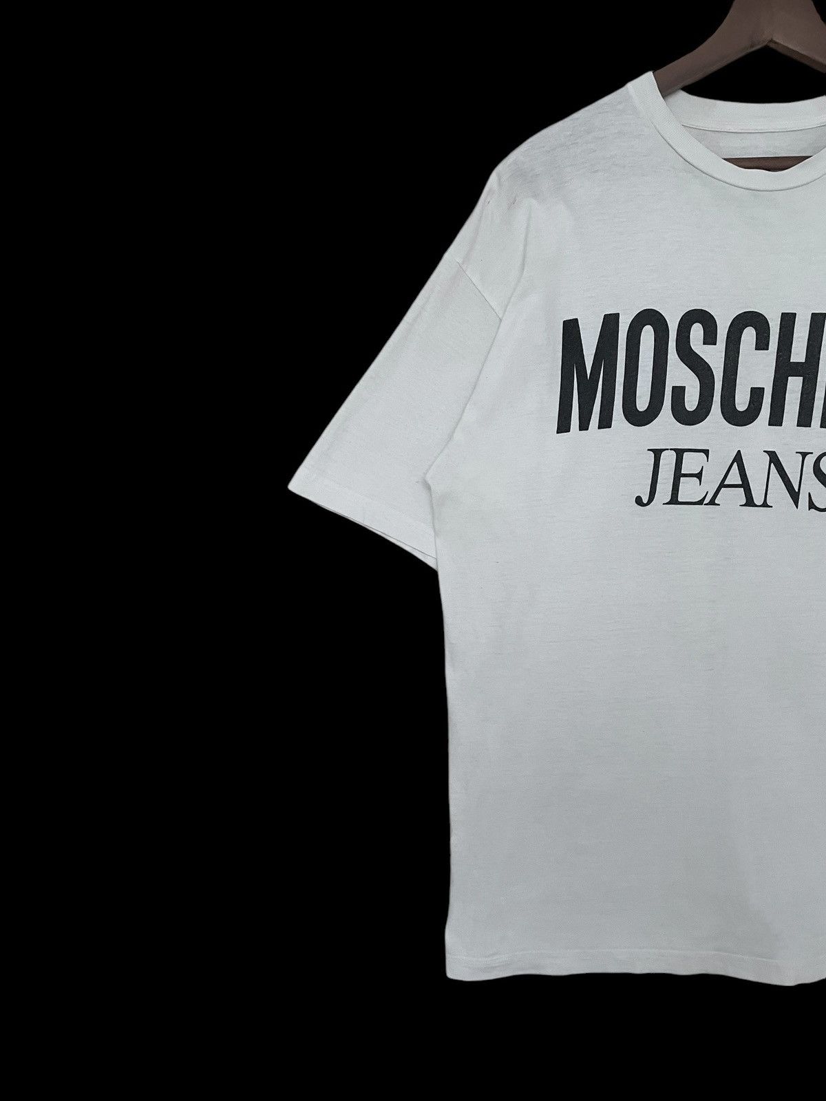 Moschino Vintage Brand Moschino Jeans Big Logo T-shirt 2000s Size US L / EU 52-54 / 3 - 3 Thumbnail