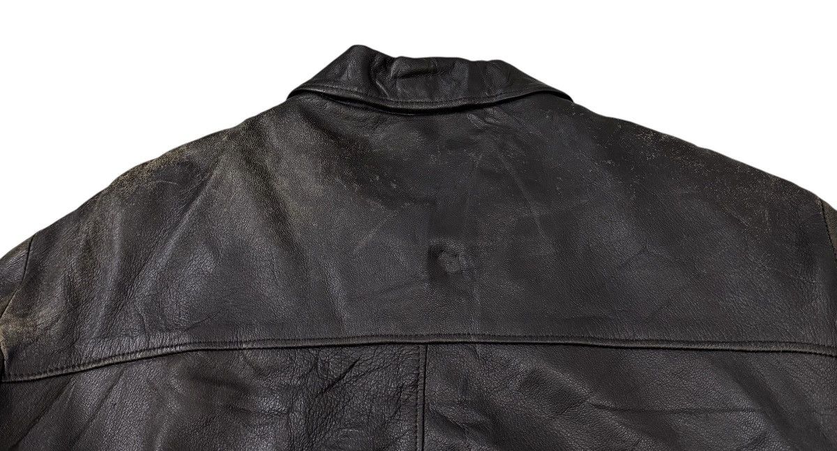Schott Vintage Schott A2 Military Flyer Leather Jacket Size US M / EU 48-50 / 2 - 16 Thumbnail
