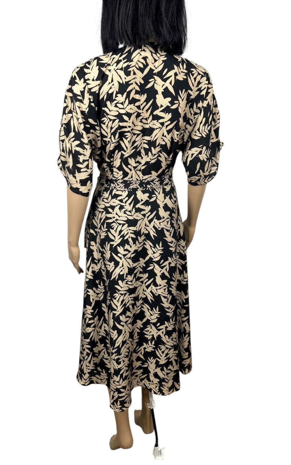 ba&sh Ba&sh Robe Tabby Dress Floral Print Viscose V-Neck size 1 Size S / US 4 / IT 40 - 9 Thumbnail