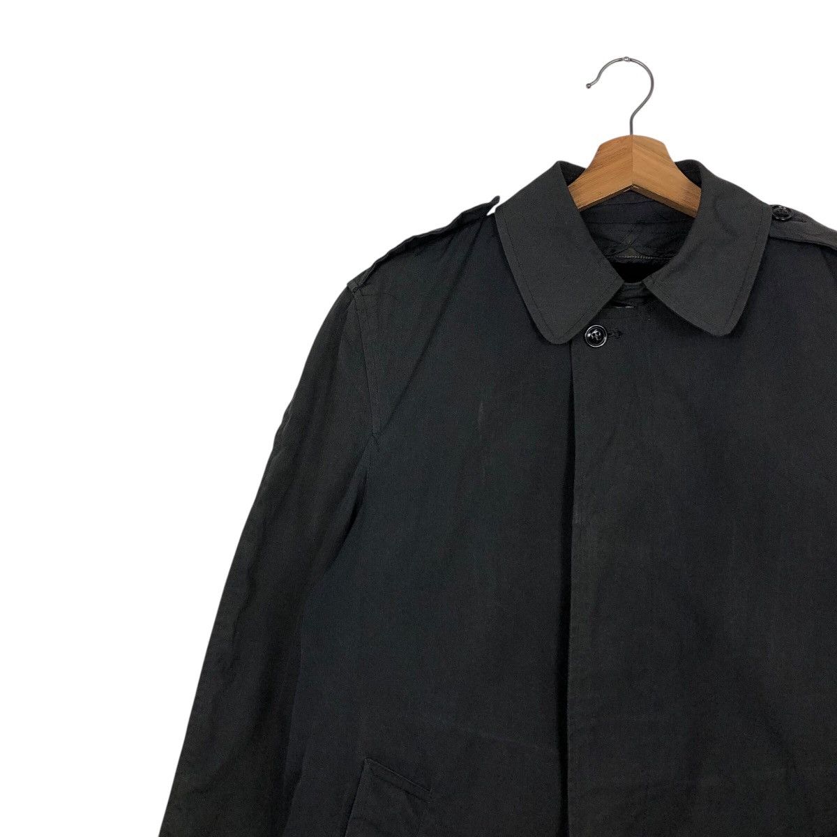Buzz Rickson's 📌Vintage Long Jacket Blanket Military Wear Rich Black Size US M / EU 48-50 / 2 - 9 Thumbnail
