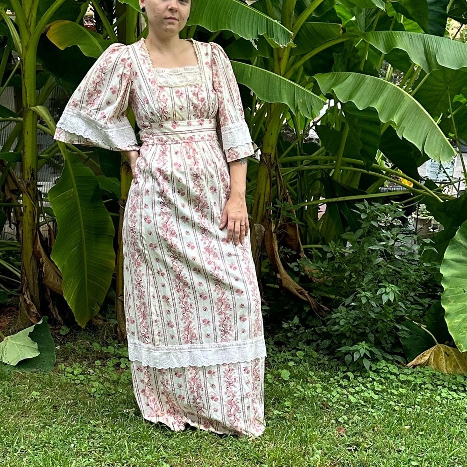 Vintage Jack Kramer 70’s Boho Maxi Dress