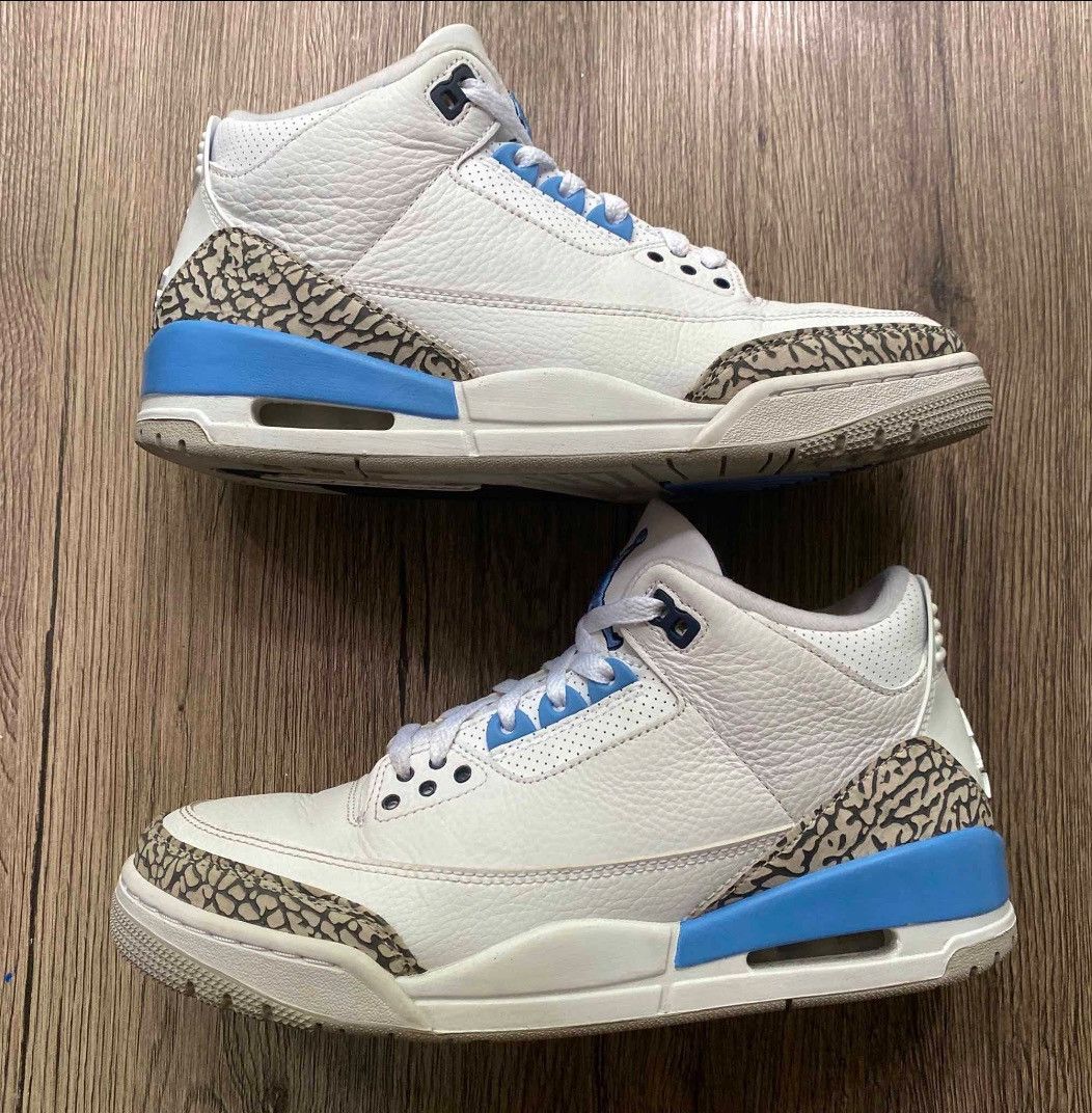 Jordan Brand × Nike Jordan 3 UNC 2020 Size US 9 / EU 42 - 1 Thumbnail