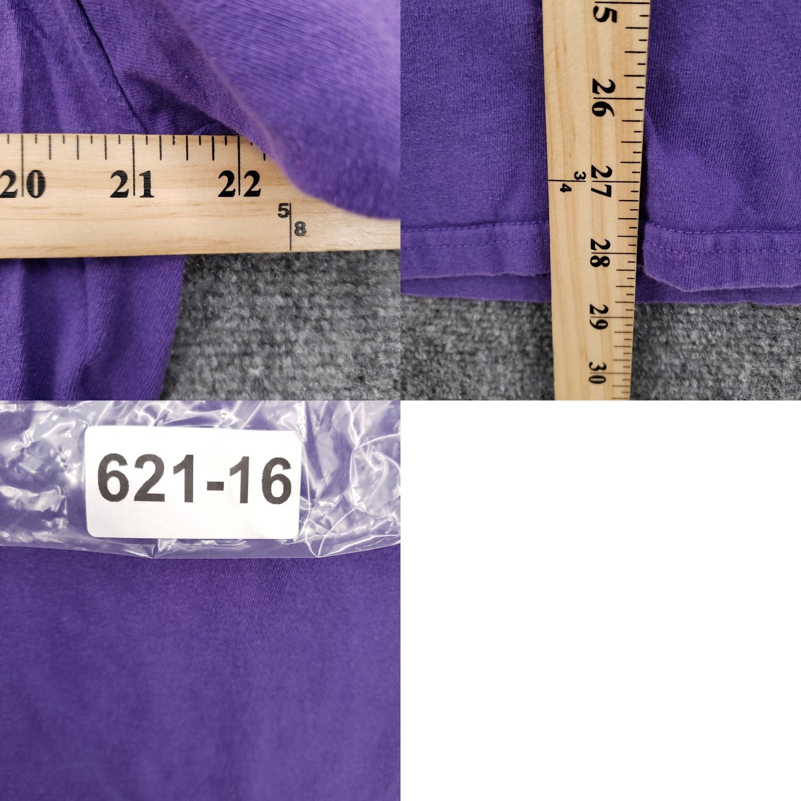 Hurley Hurley T-Shirt Mens L Purple Basic Crew Neck Short Sleeve Graphic Tee Size US L / EU 52-54 / 3 - 8 Thumbnail