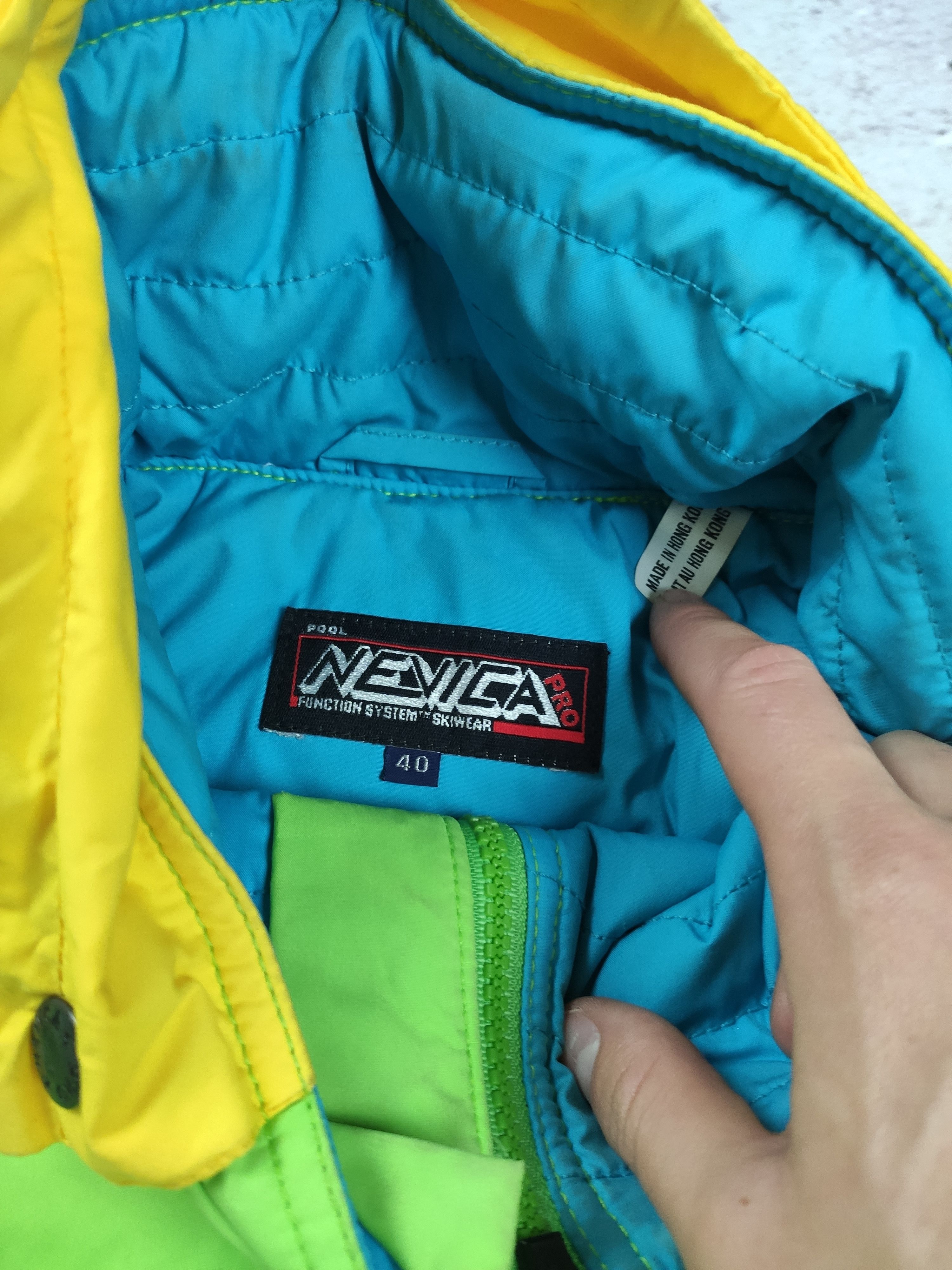 Nevica Nevica men winter jacket ski snowboard green down Size US M / EU 48-50 / 2 - 6 Thumbnail