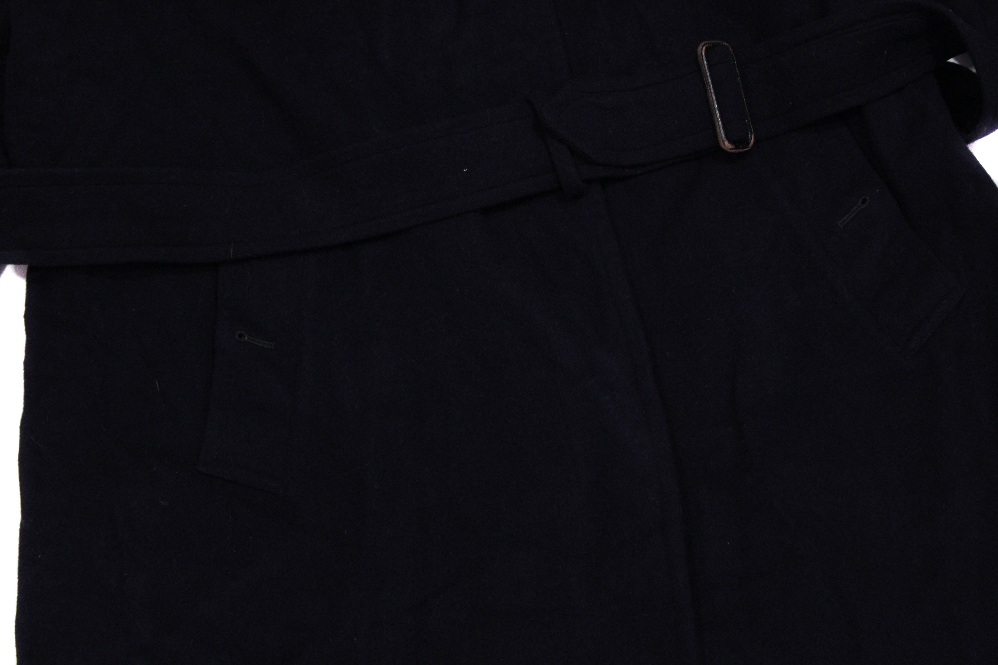 Burberry 90S Nova Check Wool Alpaca Overcoat Vintage Size XL / US 12-14 / IT 48-50 - 7 Thumbnail