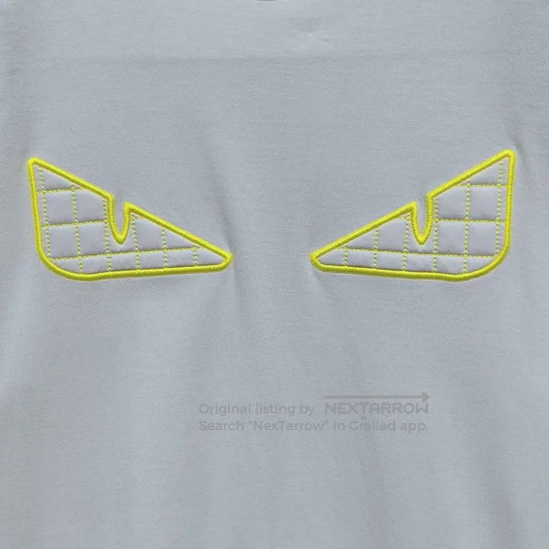 Fendi Fendi Monster Embroidered Eye Short Sleeve Size US M / EU 48-50 / 2 - 3 Thumbnail