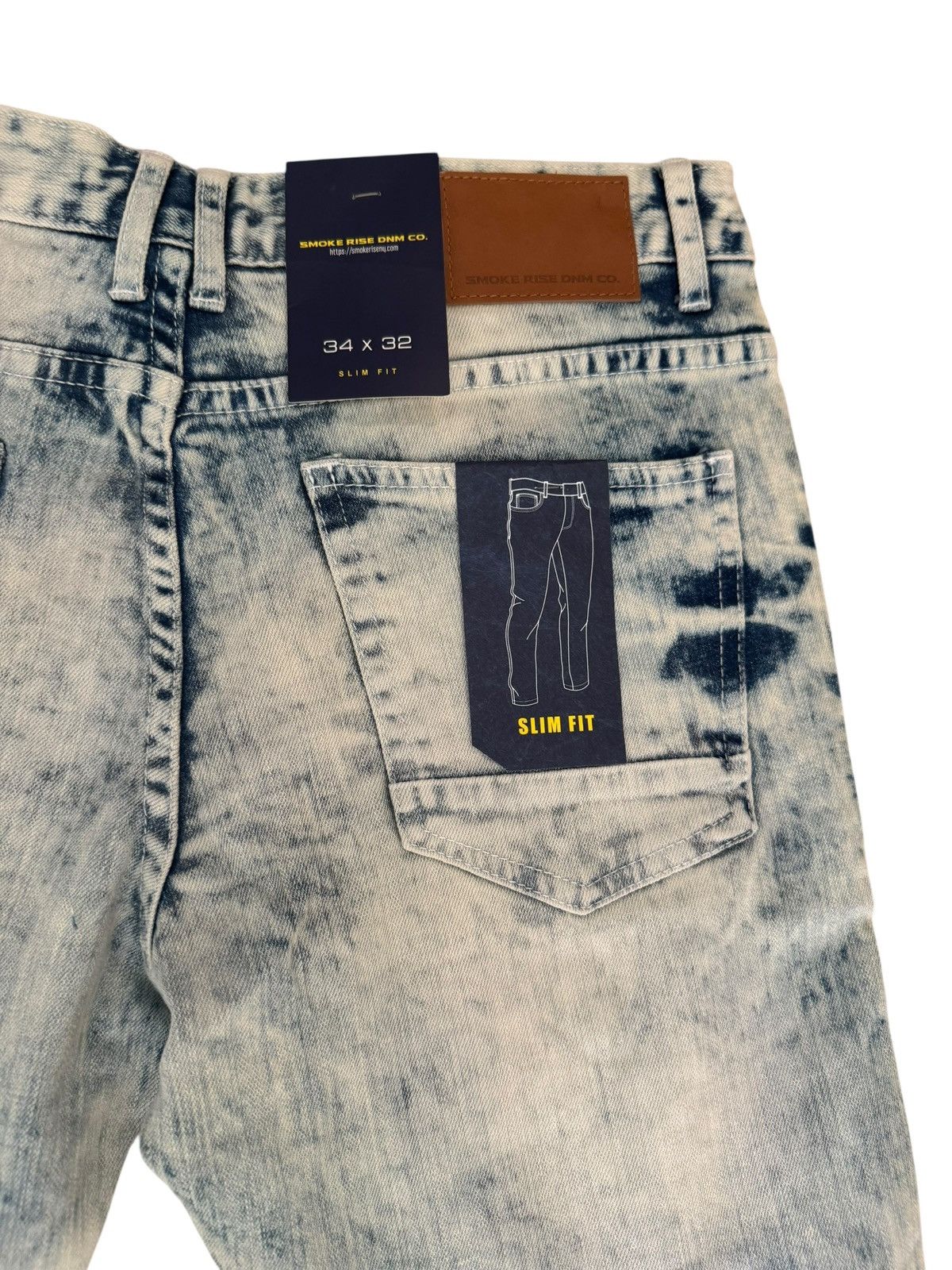 Smoke Rise Men jeans Size US 34 / EU 50 - 6 Thumbnail