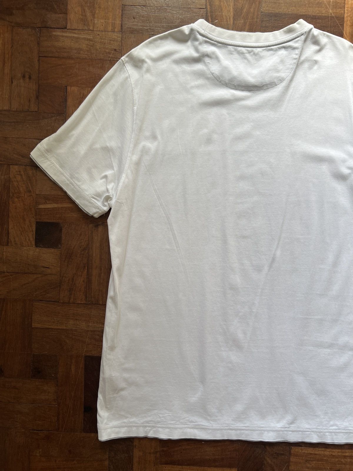 Brunello Cucinelli Brunello Cucinelli grey trimmed tshirt Size US M / EU 48-50 / 2 - 10 Thumbnail