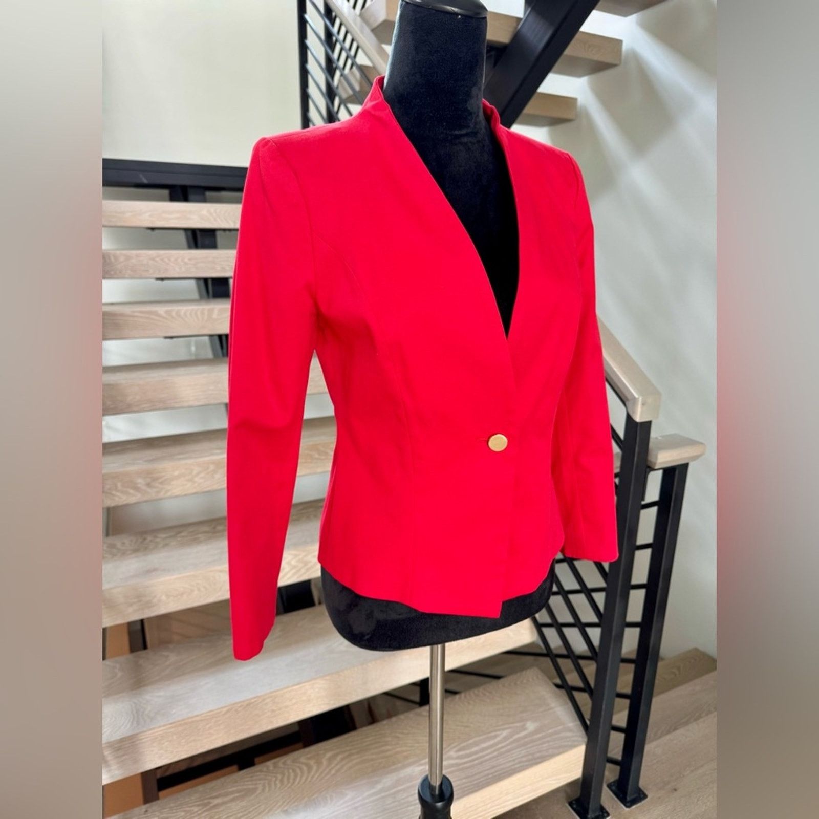 Other New Red Blazer size S Size S / US 4 / IT 40 - 3 Thumbnail