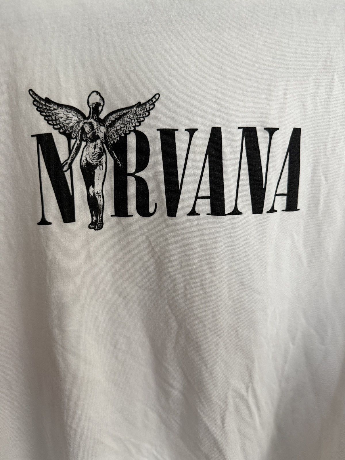 Divided × H&M Nirvana Band Tee (Used Condition, Used) Size US M / EU 48-50 / 2 - 4 Thumbnail