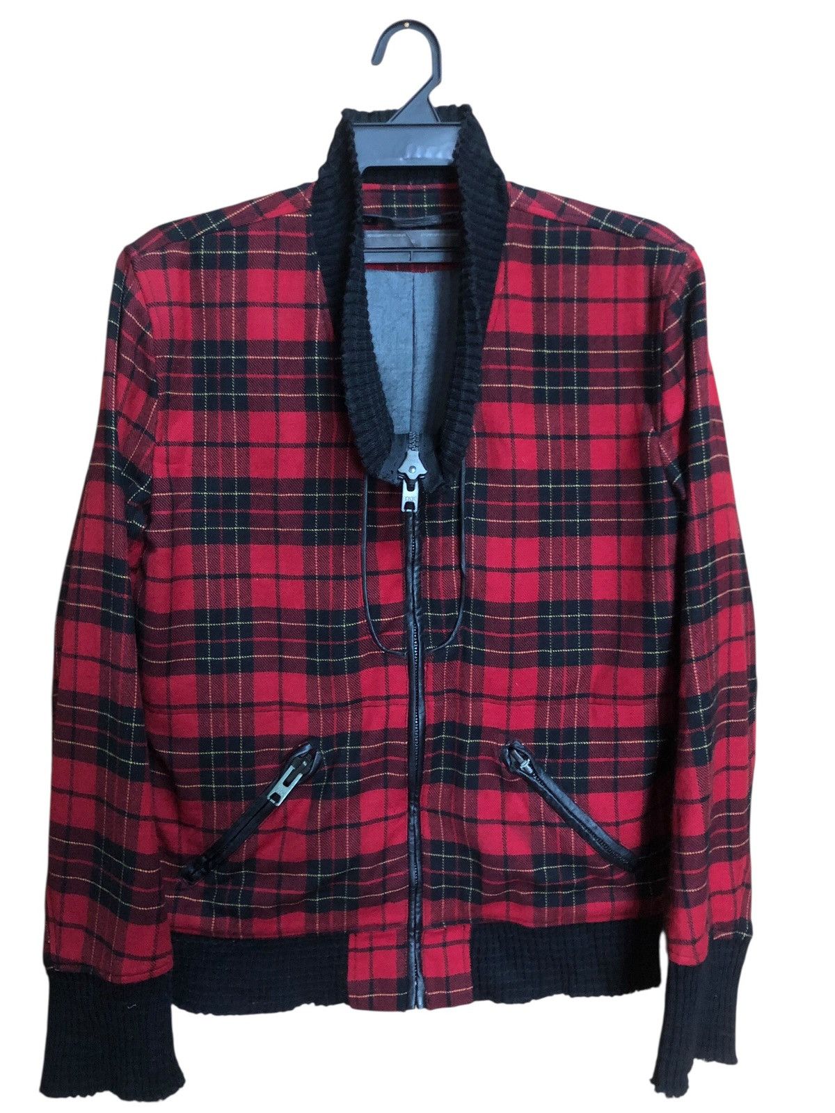 Japanese Brand AH Check Tartan Punk Rock Style Jacket Size US M / EU 48-50 / 2 - 1 Thumbnail