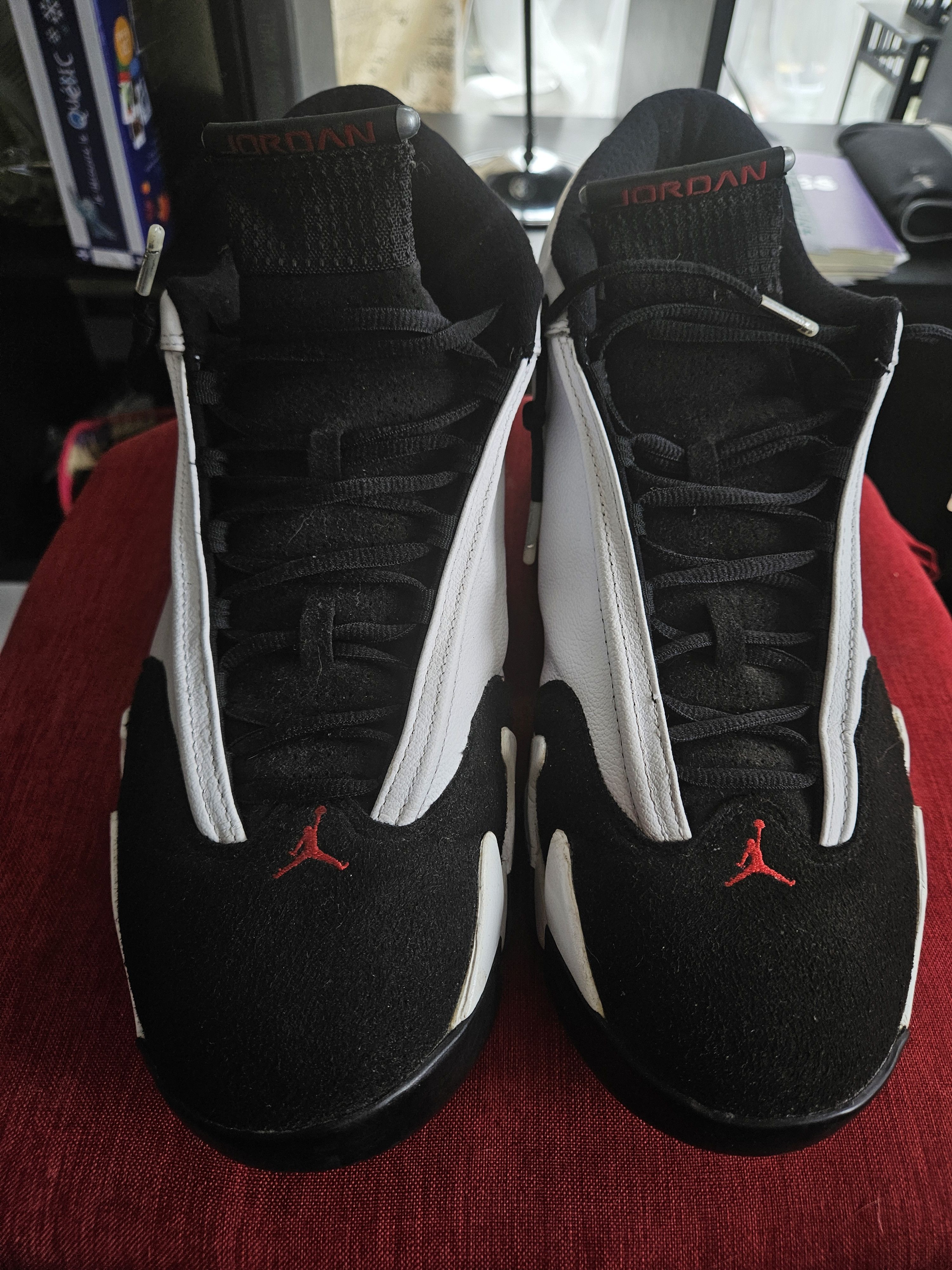 Jordan Brand Jordan 14 black toe size 14us Size US 14 / EU 47 - 1 Thumbnail