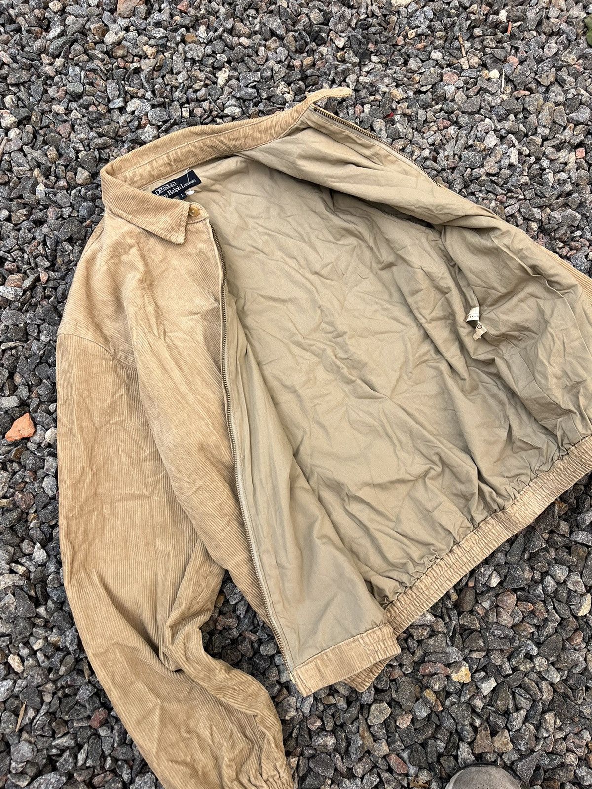 Polo Ralph Lauren × Vintage 90s Polo Ralph Lauren Corduroy Jacket Bomber RARE Size US M / EU 48-50 / 2 - 6 Thumbnail