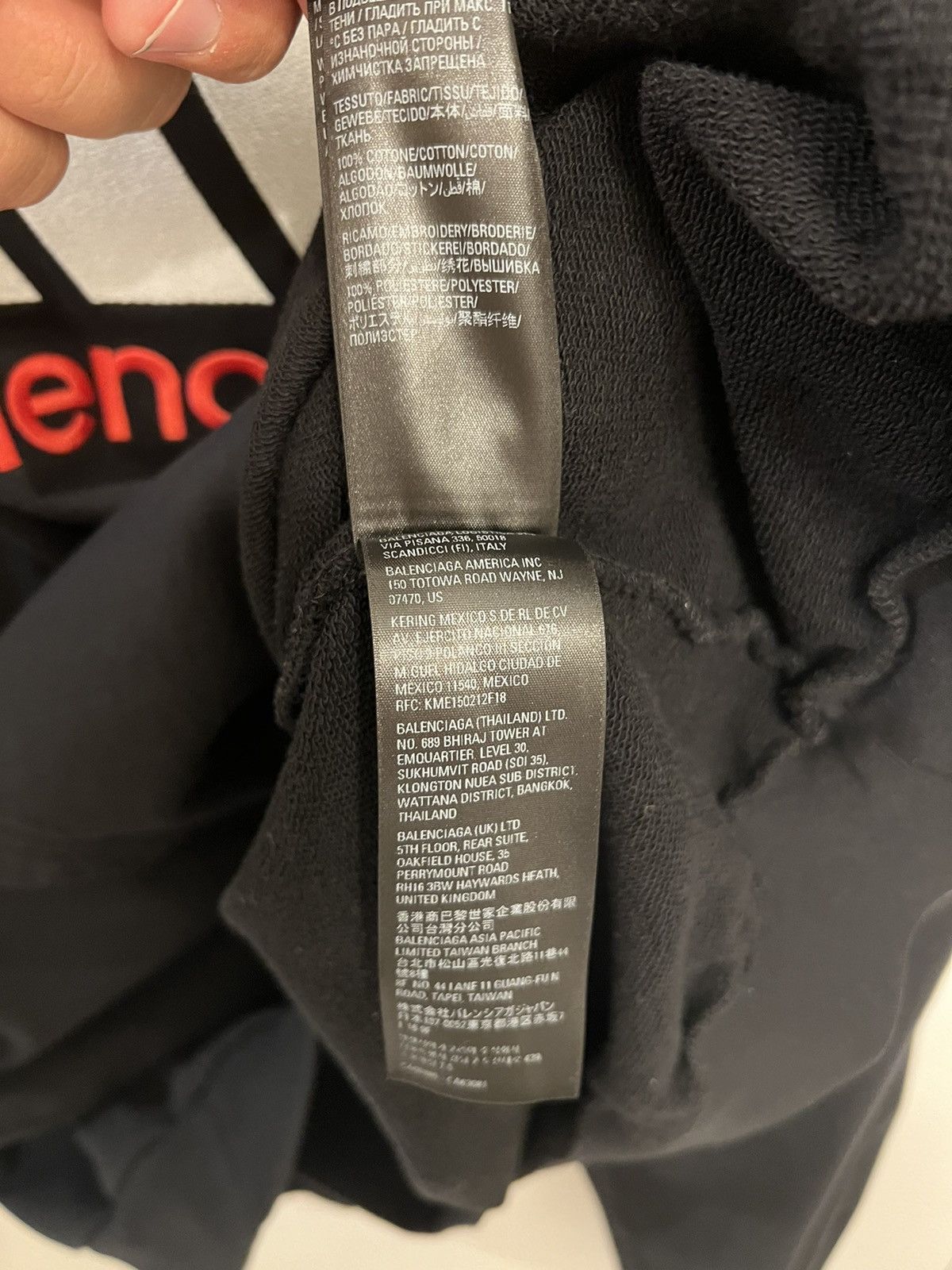 Adidas × Balenciaga Balenciaga Adidas OG Hoodie Wide Fit Size US M / EU 48-50 / 2 - 6 Thumbnail