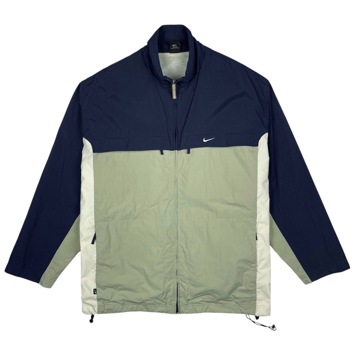 Nike × Vintage 00’s Nike Vintage Windbreaker Jacket Size US XL / EU 56 / 4 - 2 Thumbnail