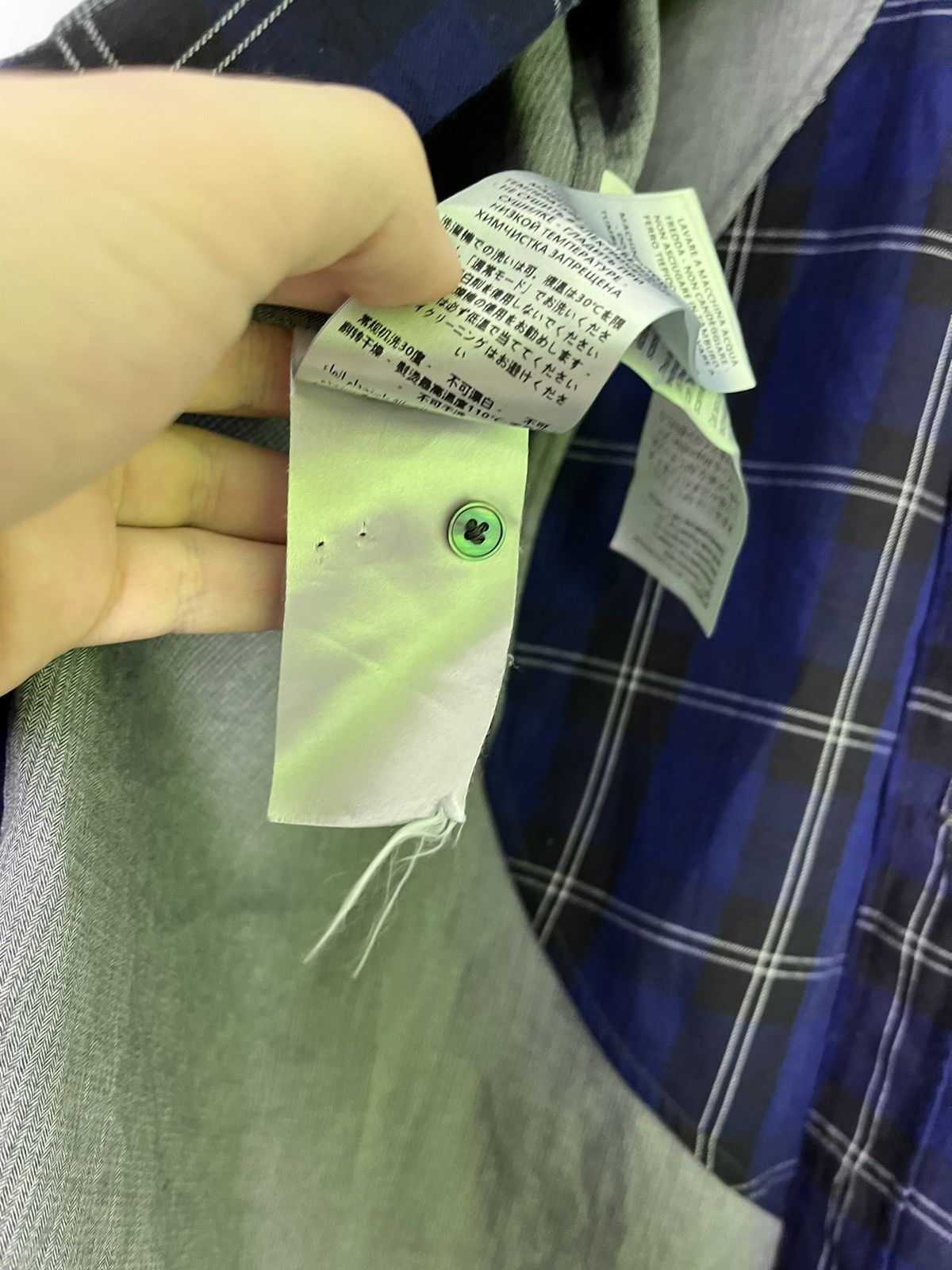 Alexander McQueen RARE Alexander McQueen Genesis shirt Size US L / EU 52-54 / 3 - 8 Thumbnail