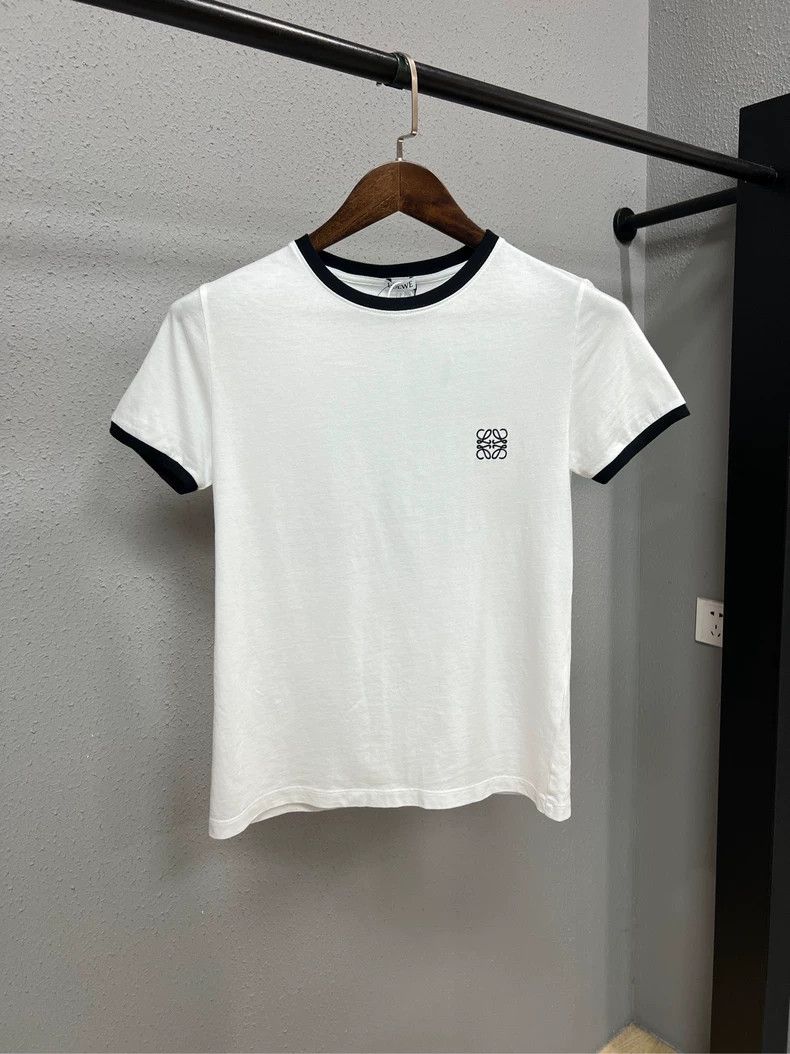 Loewe white short sleeve t-shirt with logo Size US XS / EU 42 / 0 - 1 Thumbnail