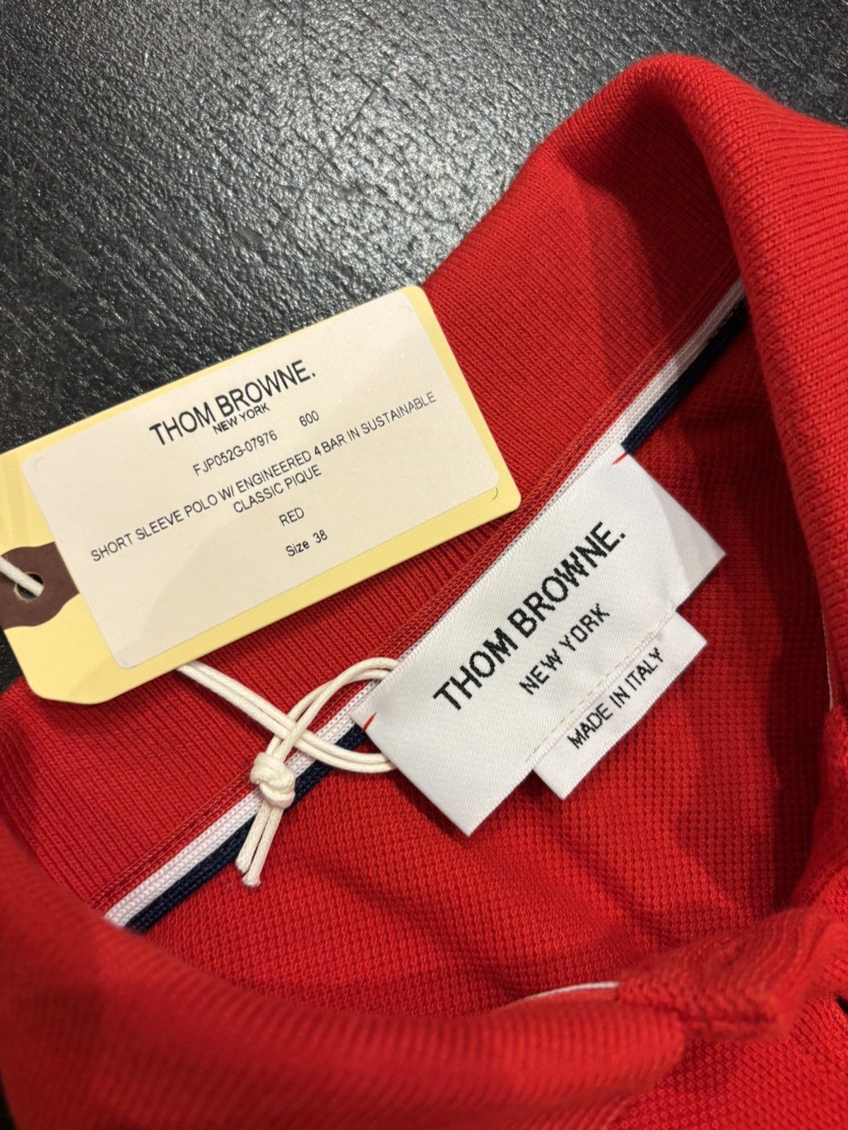 Thom Browne Thom Browne Polo Shirt Size US XXS / EU 40 - 3 Thumbnail