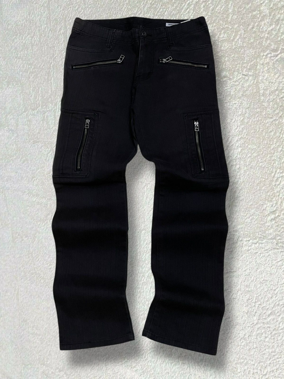 Japanese Brand × Vintage × semanticdesign Vintage 90s Designer Japan Semantic Design Bikers Punk Pant Size US 30 / EU 46 - 1 Thumbnail