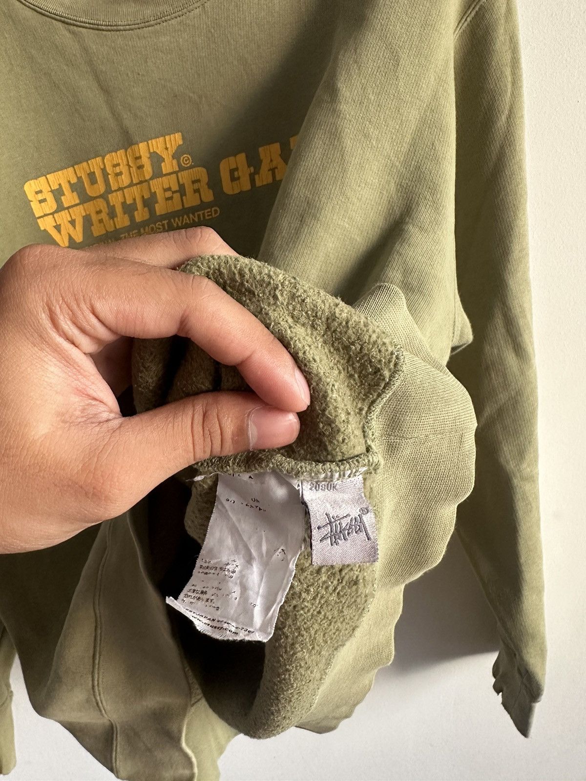 Stussy × Vintage Vintage Stussy Writter Gang Sweatshirt Streetwear Size US M / EU 48-50 / 2 - 5 Thumbnail