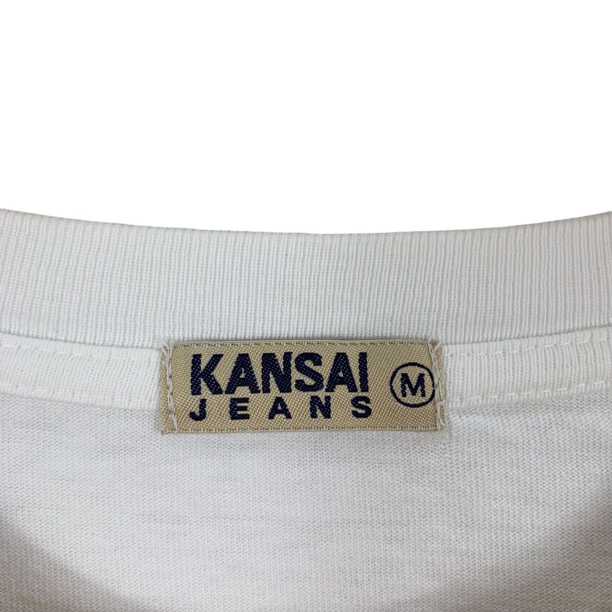 Japanese Brand KANSAI JEANS Cowboy Japanese Brand Back Hit Tshirt Size US M / EU 48-50 / 2 - 5 Thumbnail